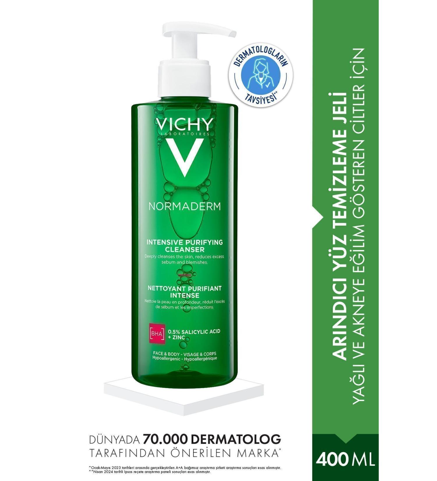 Vichy Pore Tightening Gel for Oily and Acne Prone Skin - 400 ML Passi.4084
