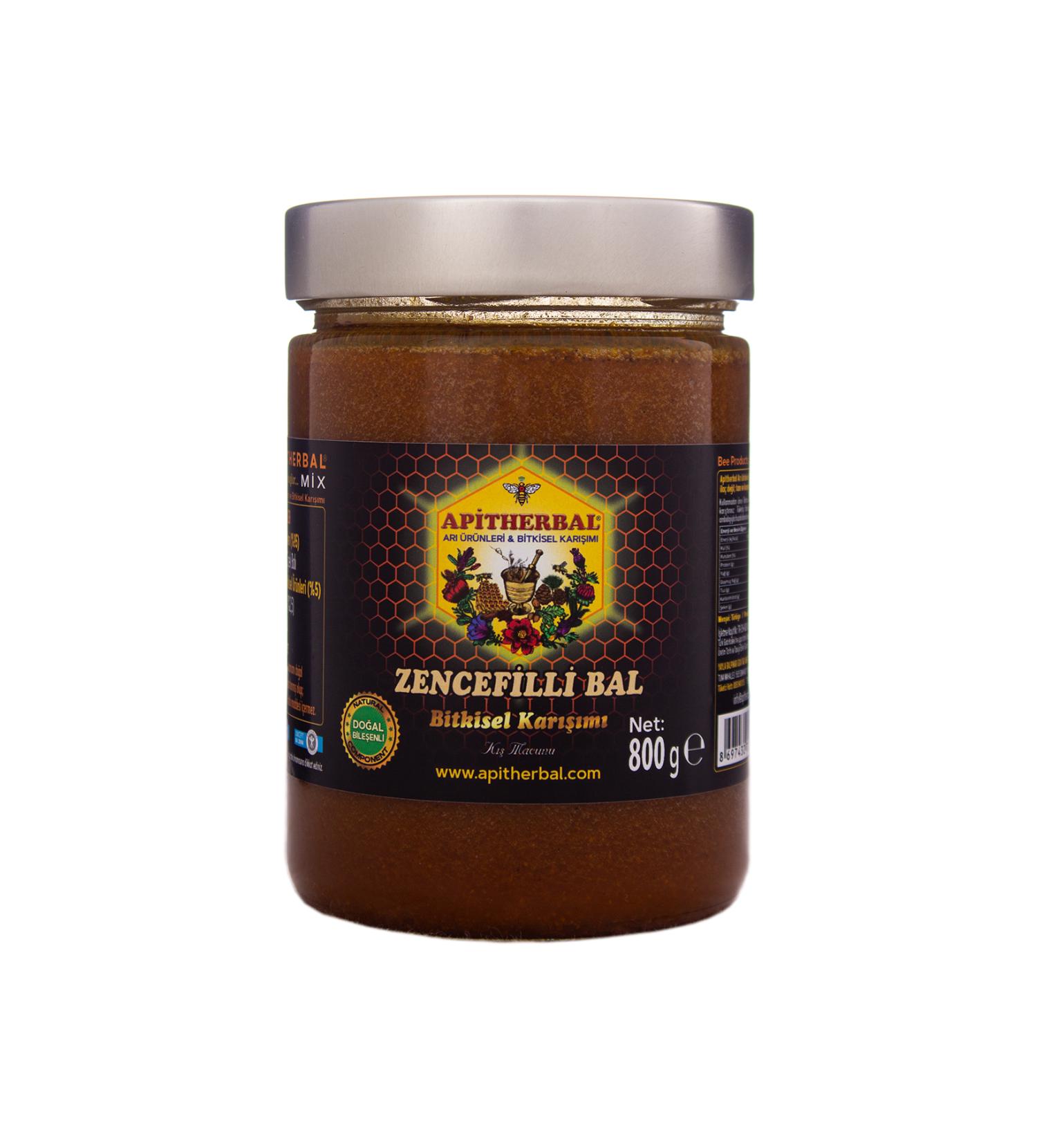 Apitherbal Mix Ginger Honey (Winter Paste) 800 g