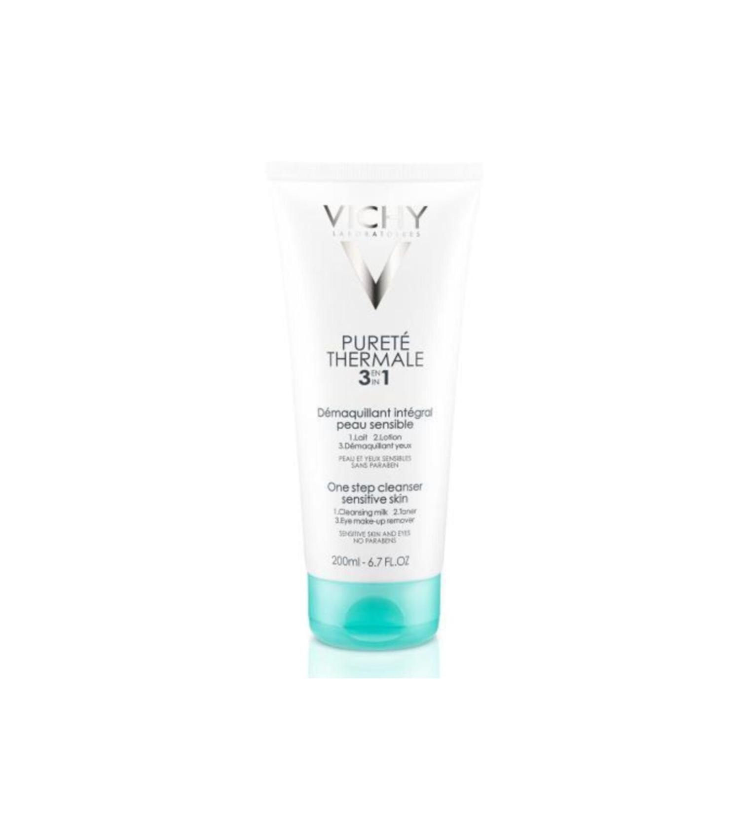 Vichy Purete Thermale 3in1 3 in 1 Cleanser 200 Ml - Buy Online on GoSupps.com