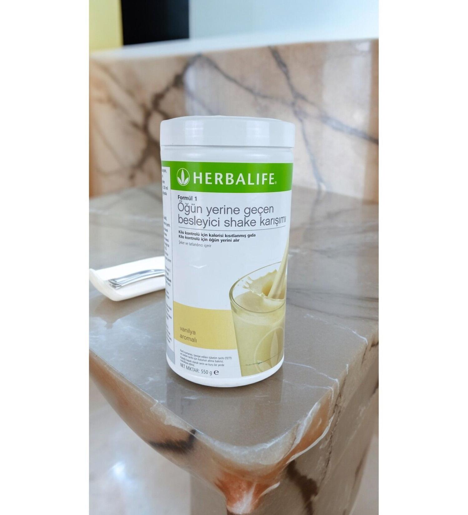 Herbalife Formula 1 Nutritional Shake Mix Vanilla Flavor 550 G - Buy Online on GoSupps.com