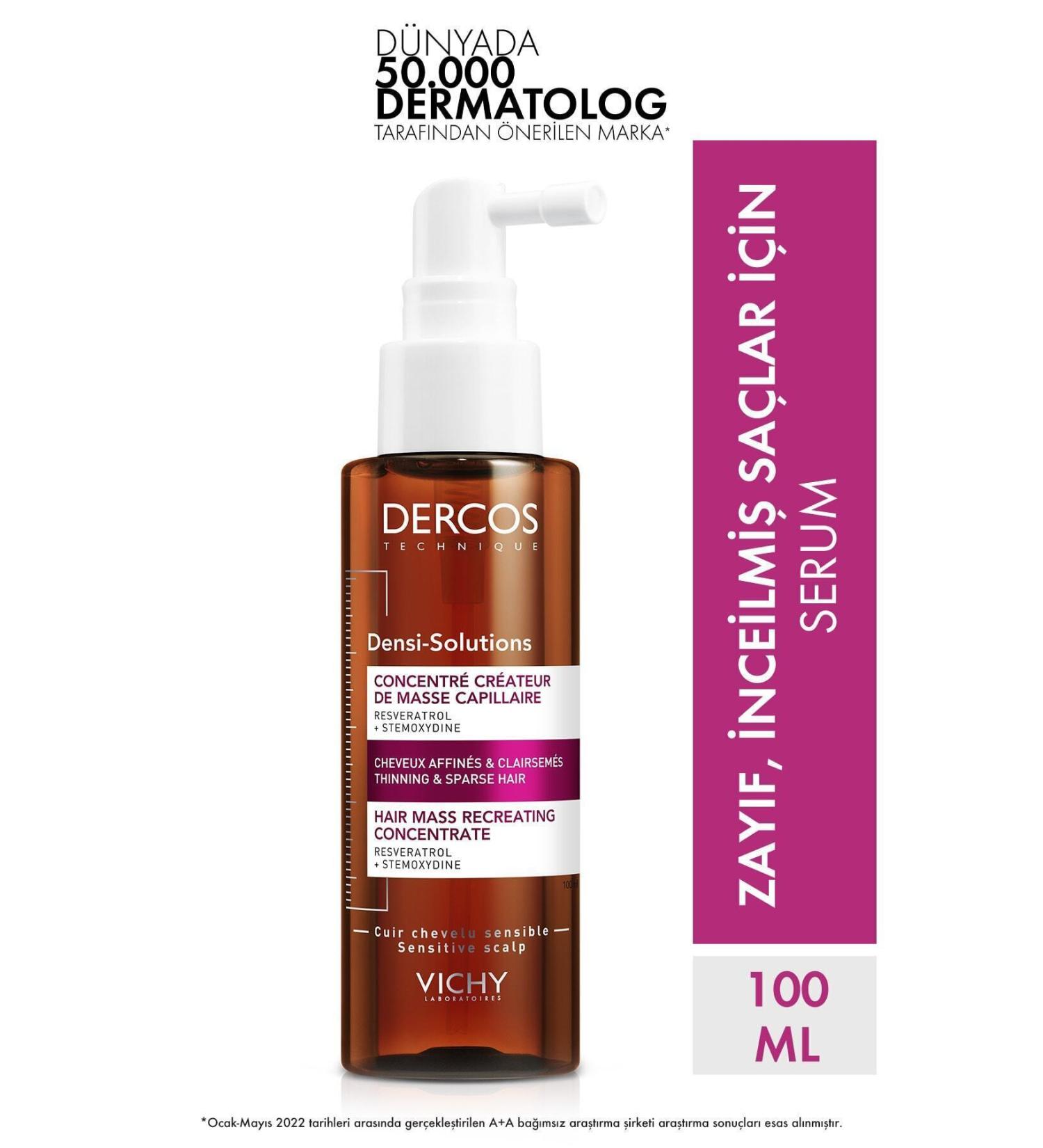 Vichy Renewing and Repairing Serum for Damaged Hair 100 ml Passi.3762 - Buy Online on GoSupps.com