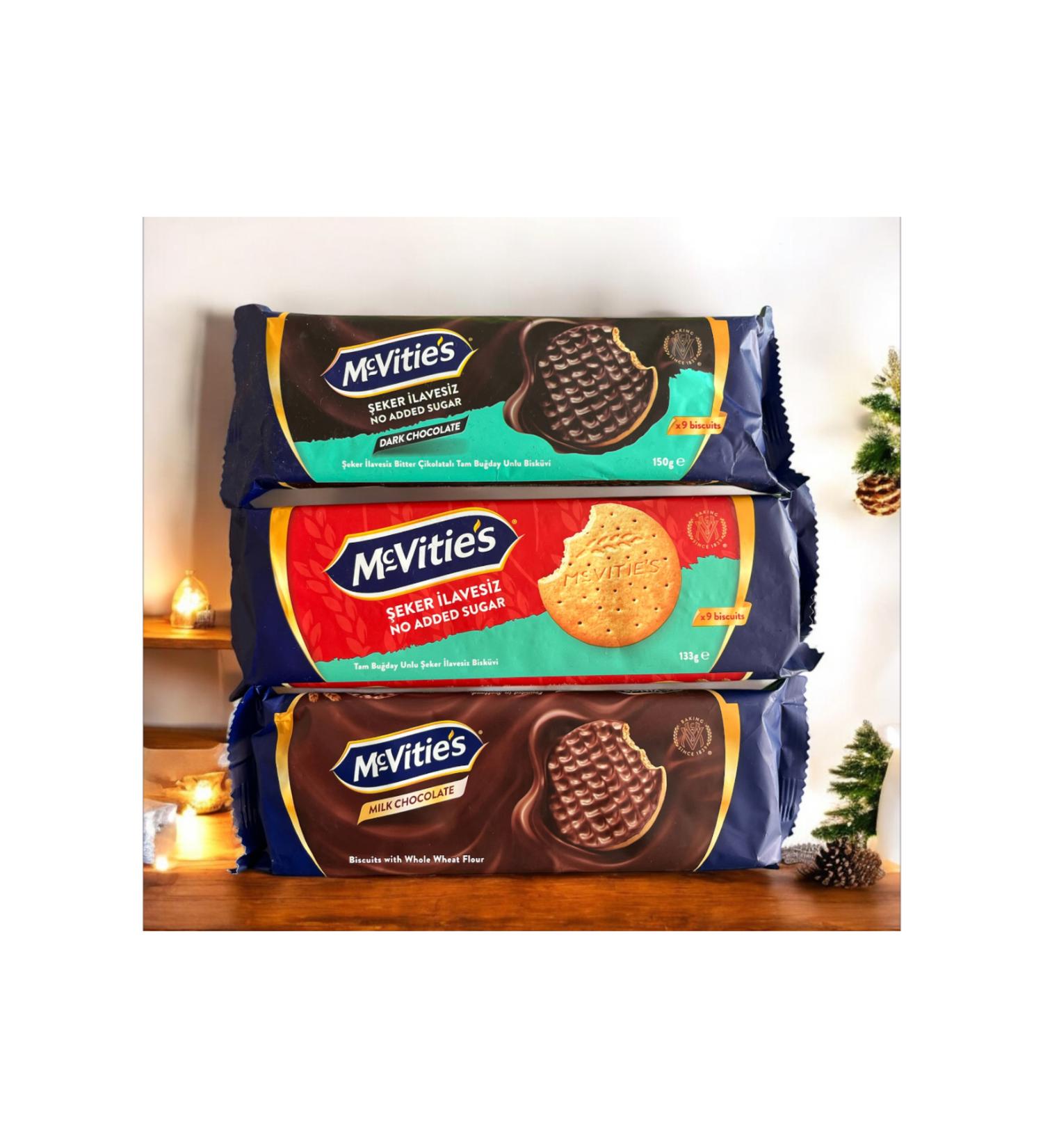 McVities Whole Wheat Flour No Sugar Added Biscuit Set