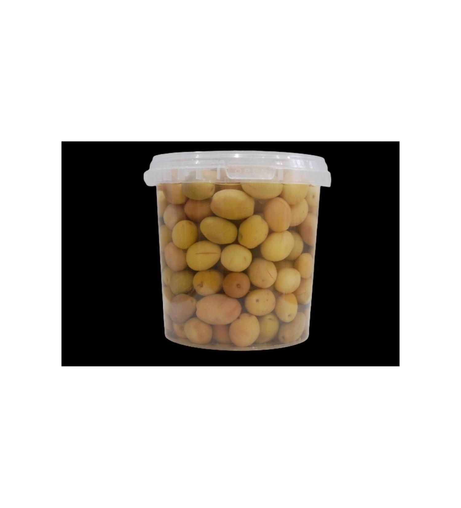 My dear Green Scratched Olives 650 Gr Pet Jar