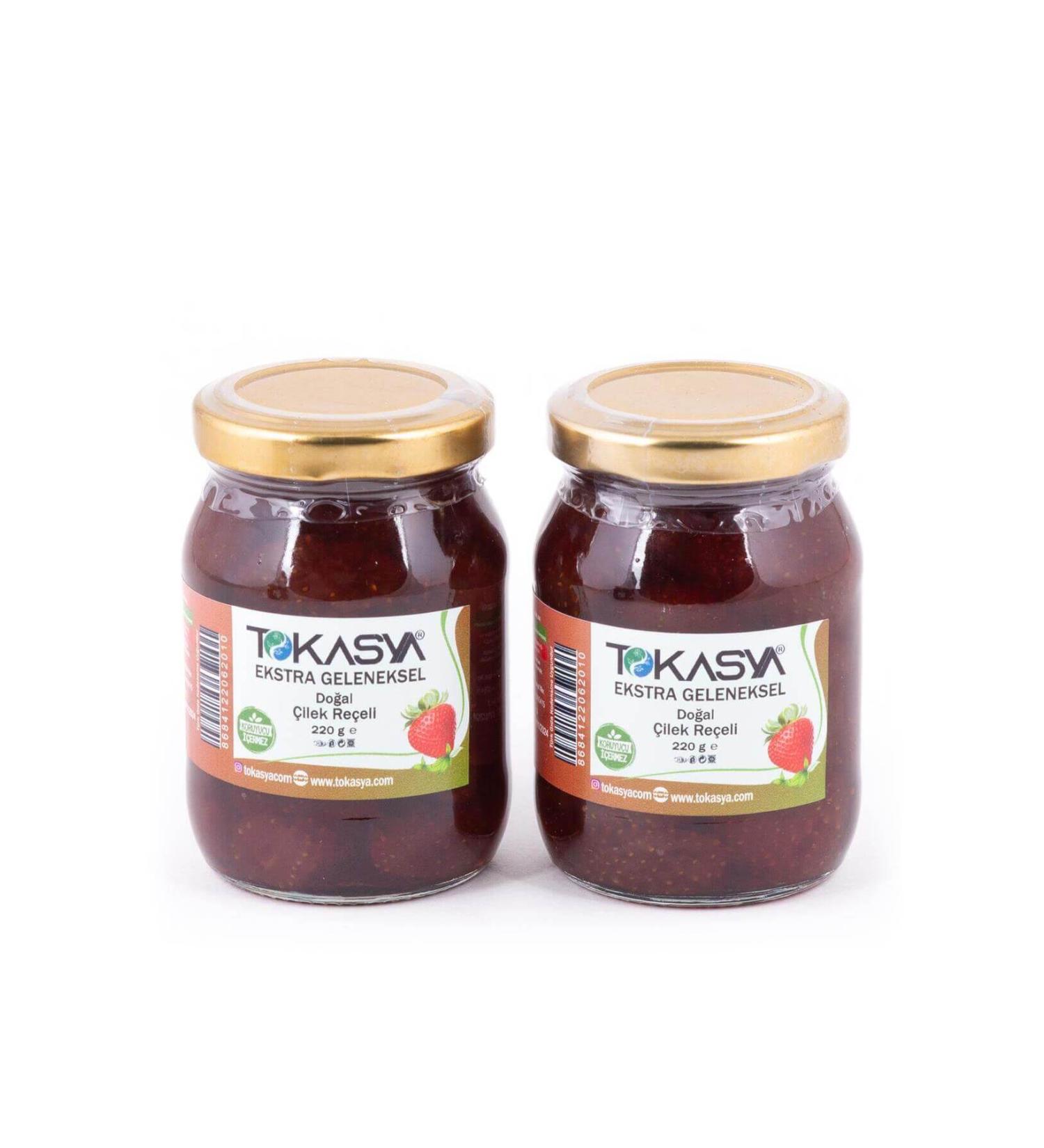 tokasya Natural Strawberry Jam 450 G (2 JAR)