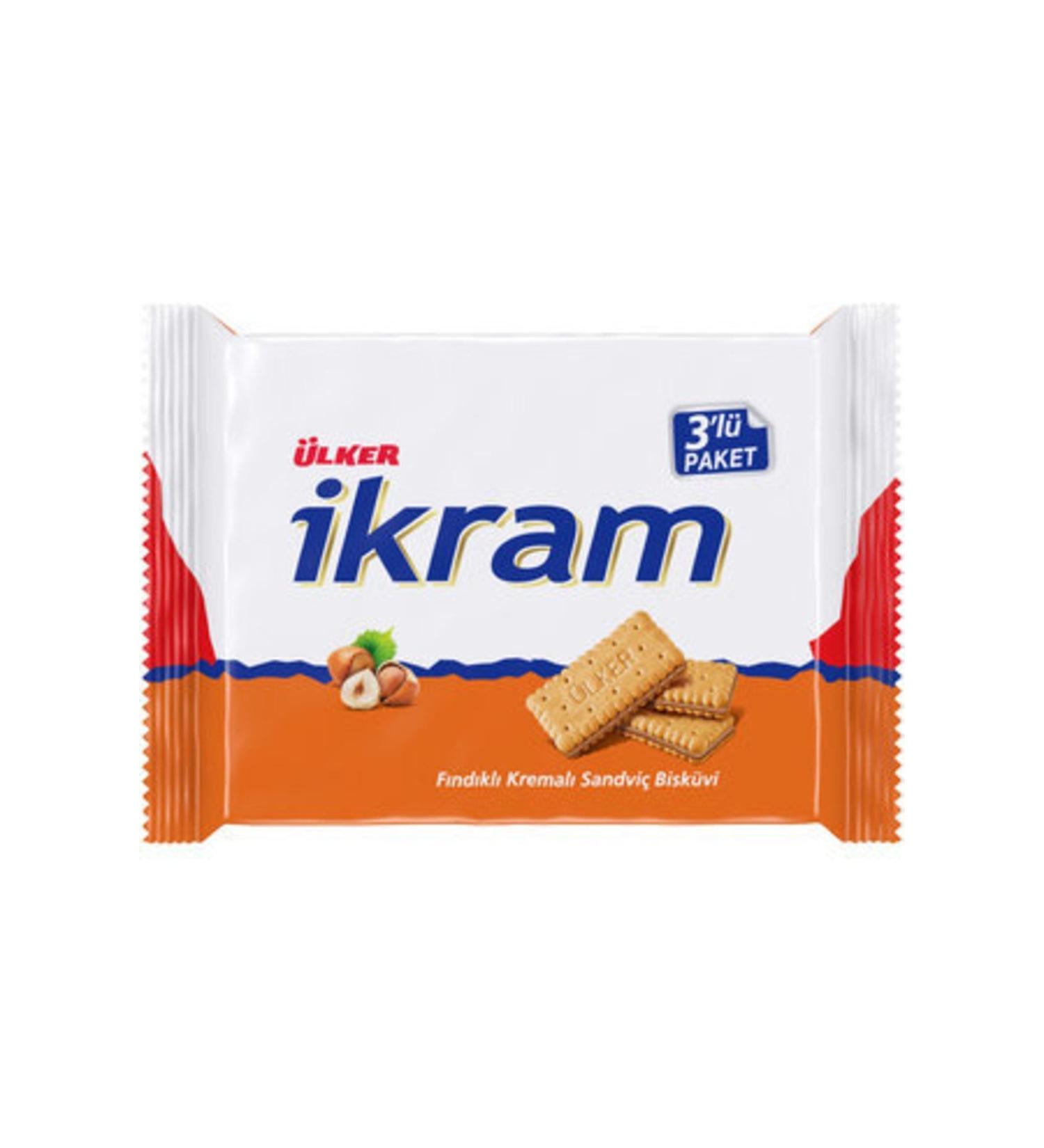 lker Ikram Creamy Biscuits with Hazelnut 252 G 6 * Pieces