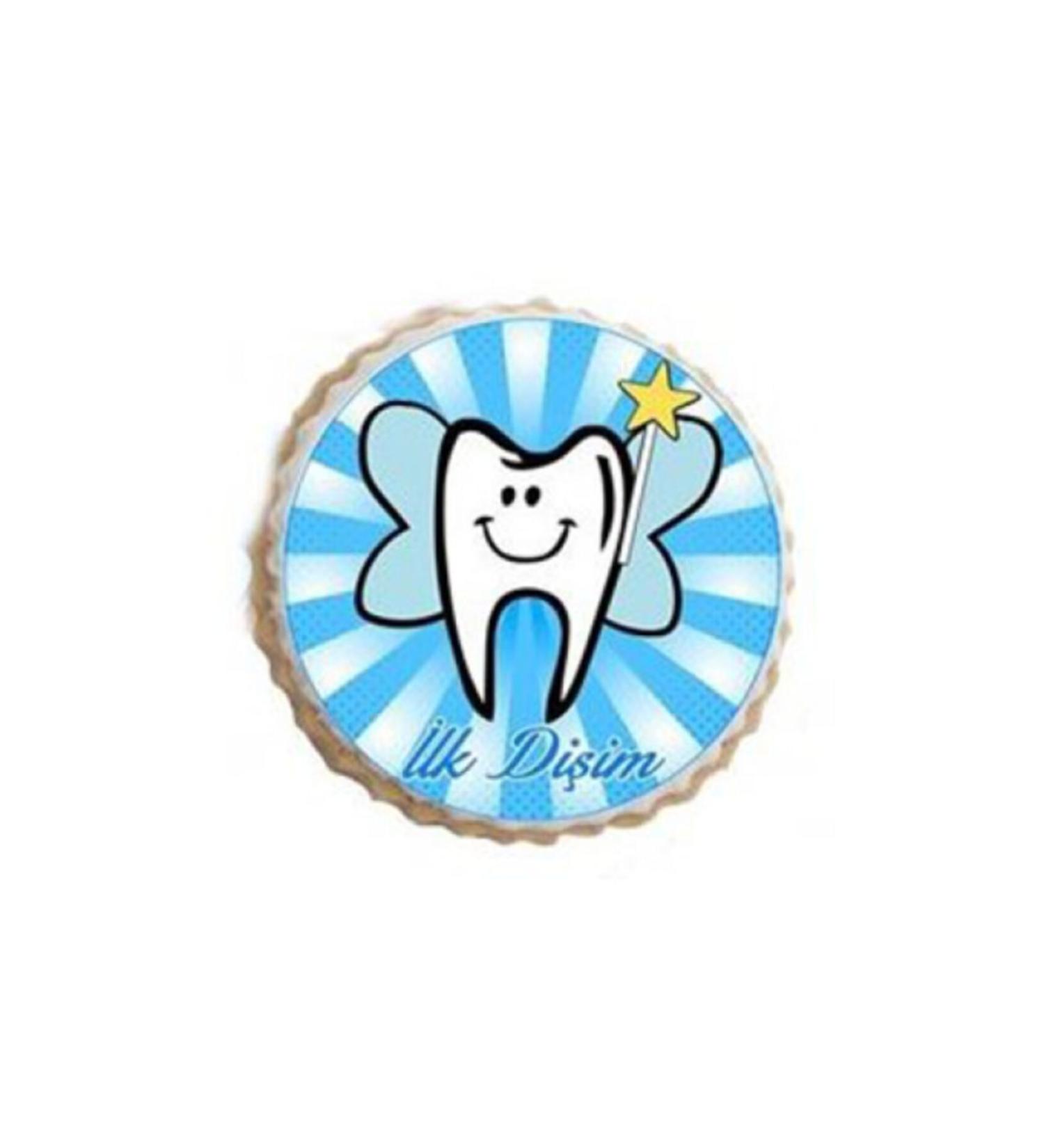 Ala at Cookie Maker My First Tooth Boy Picture Edible Cookies 15 Pieces