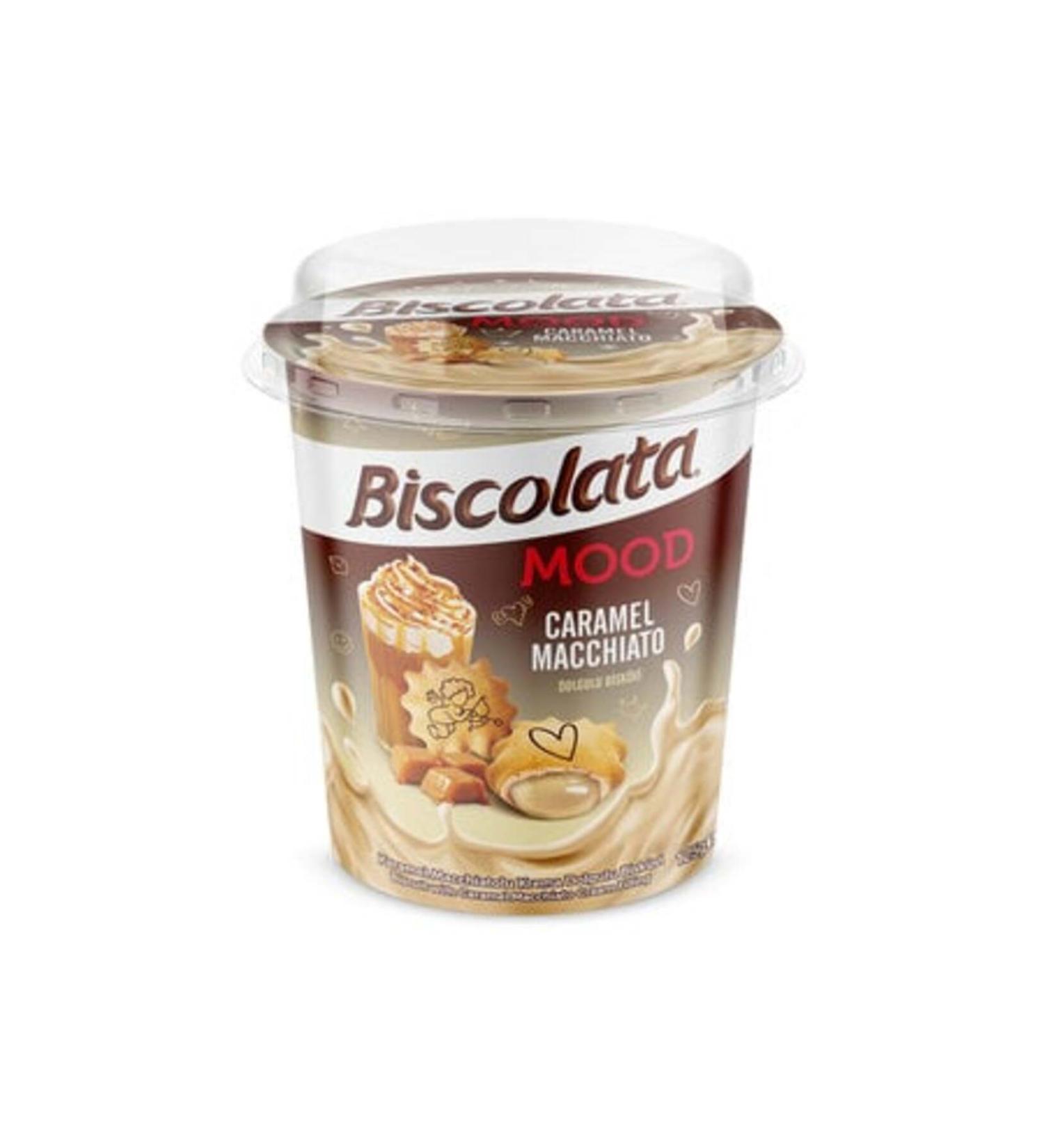 Biscolata Mood Caramel Macchiato 125 Gr (12 PIECES)