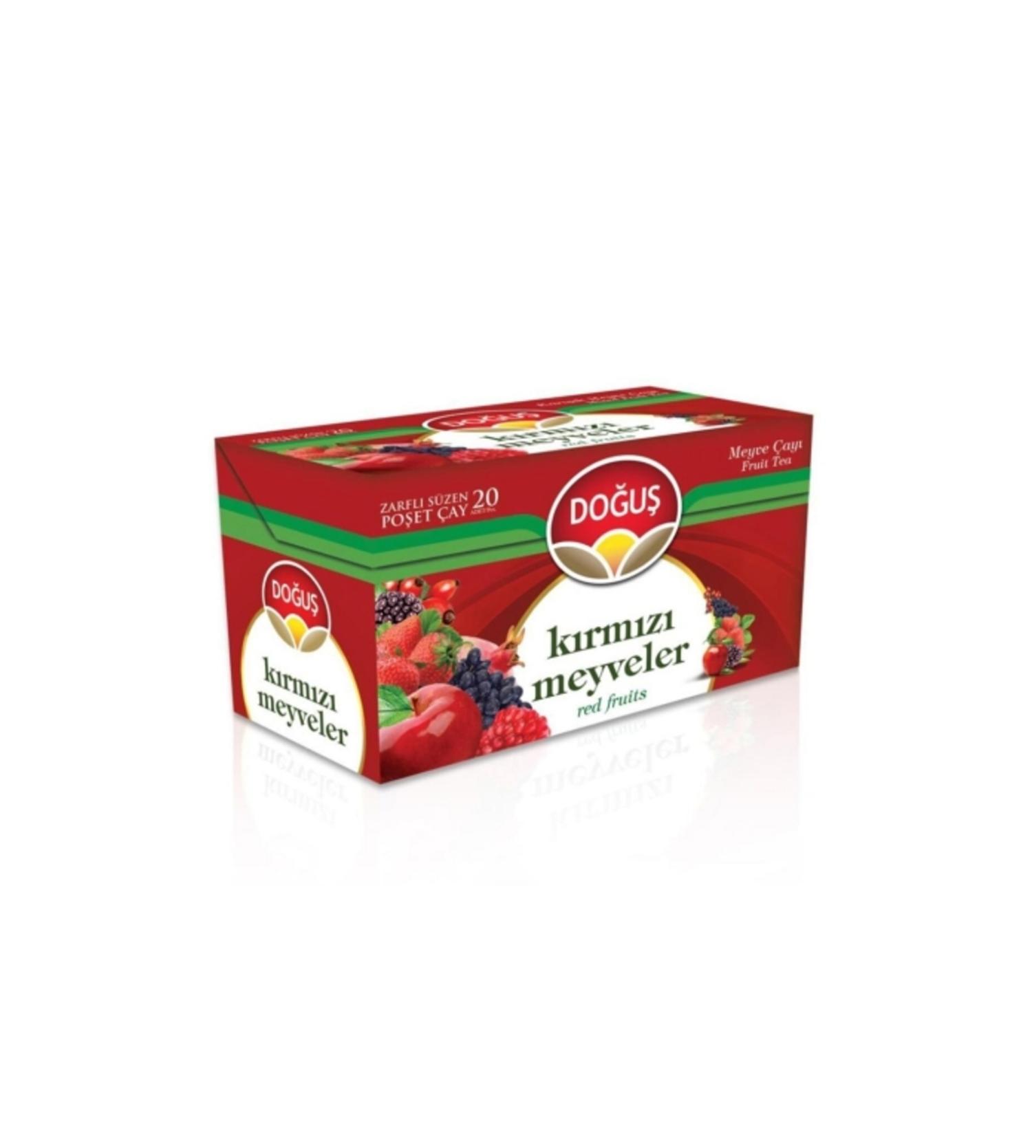 Do u Tea Do u Red Fruits Herbal Tea 20 pcs 40 Gr. (4 pcs)