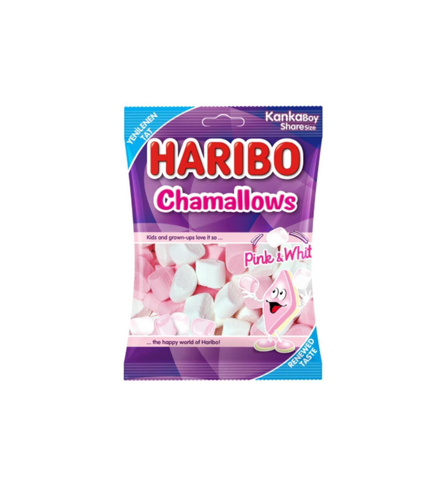 Haribo Chamallows Pink & White 70 GX 24 Pieces