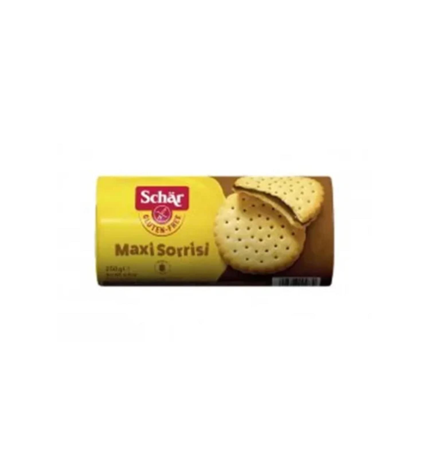 Schar Maxi Sorrisi Cocoa Cream Biscuits 250 Gr
