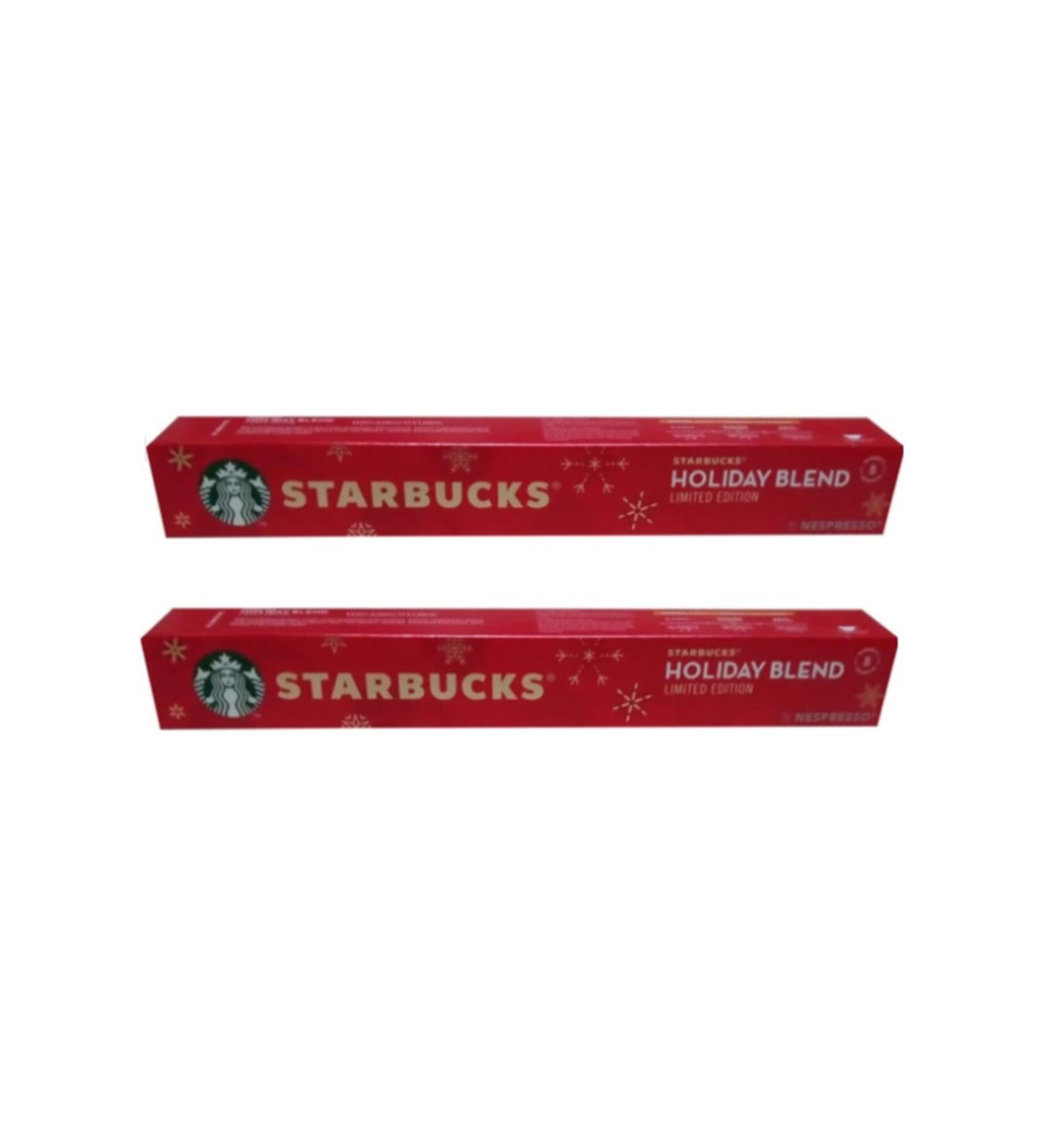 Starbucks Holiday Blend Christmas Capsule Coffee X 2 Pack