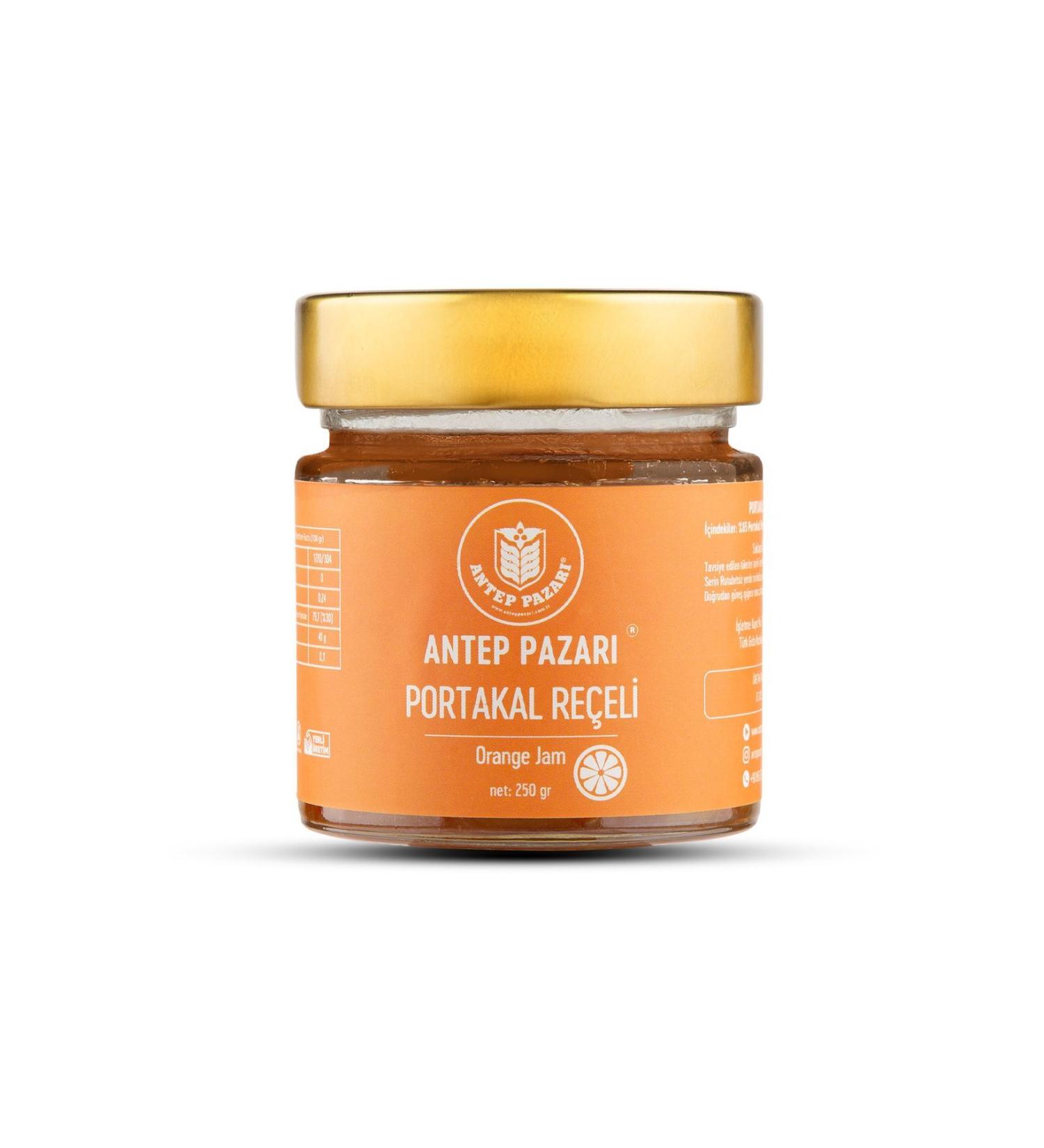 Antep Market Orange Jam - Homemade - 250 GR - Buy Online on GoSupps.com