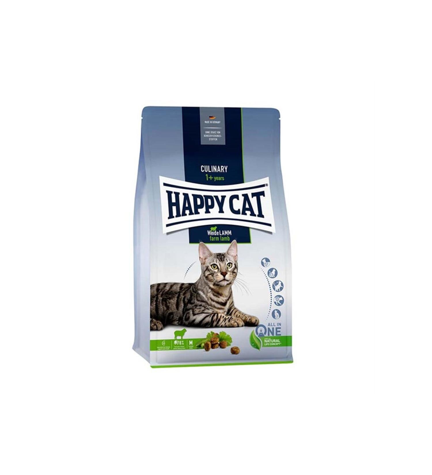 Happy Cat Culinary Weide Lamm Lamb Adult Cat Dry Food 4 Kg