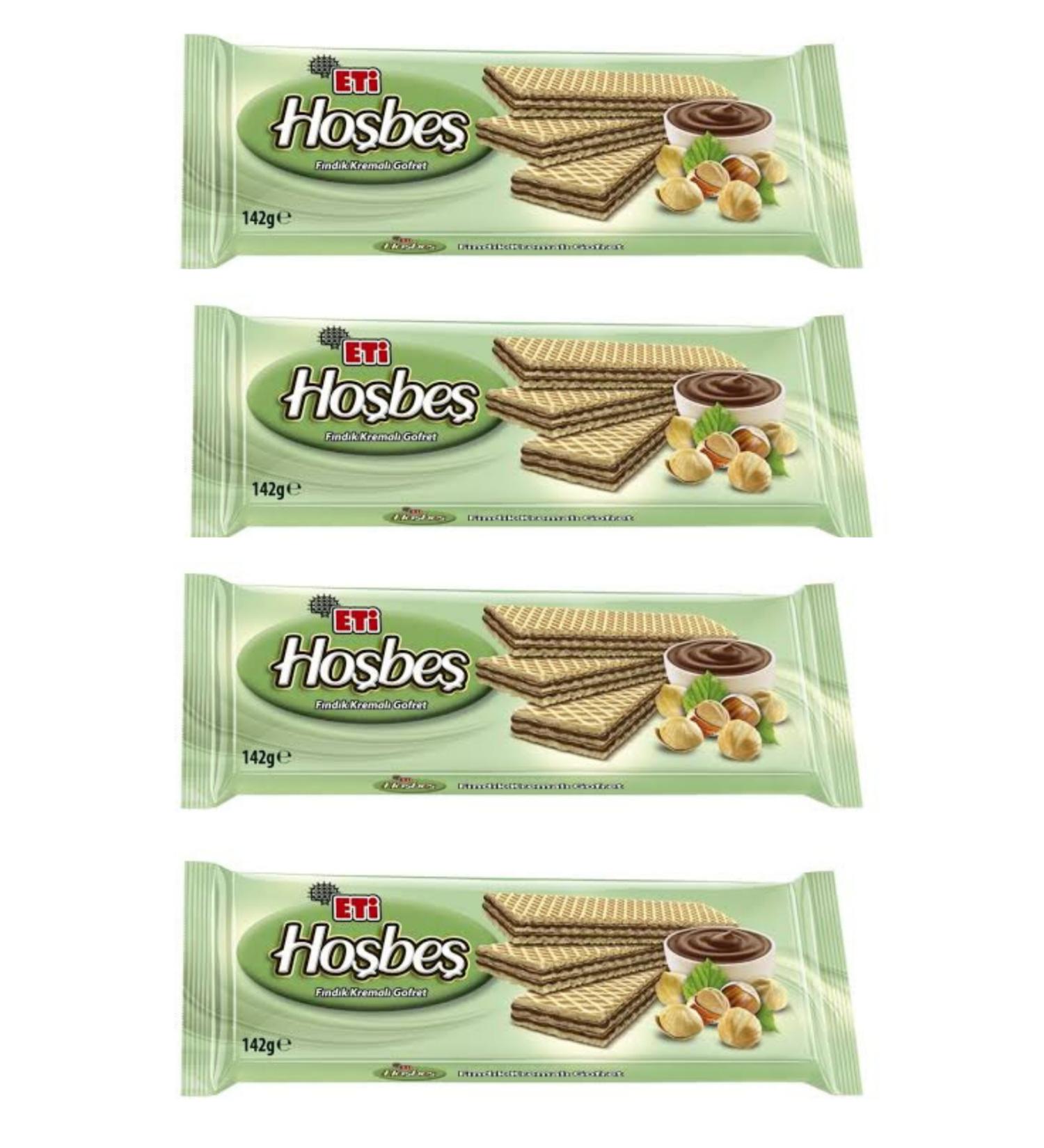 Eti ET HO BE 142 GR * ADVANTAGE PACK OF 4 WITH HAZELNUT