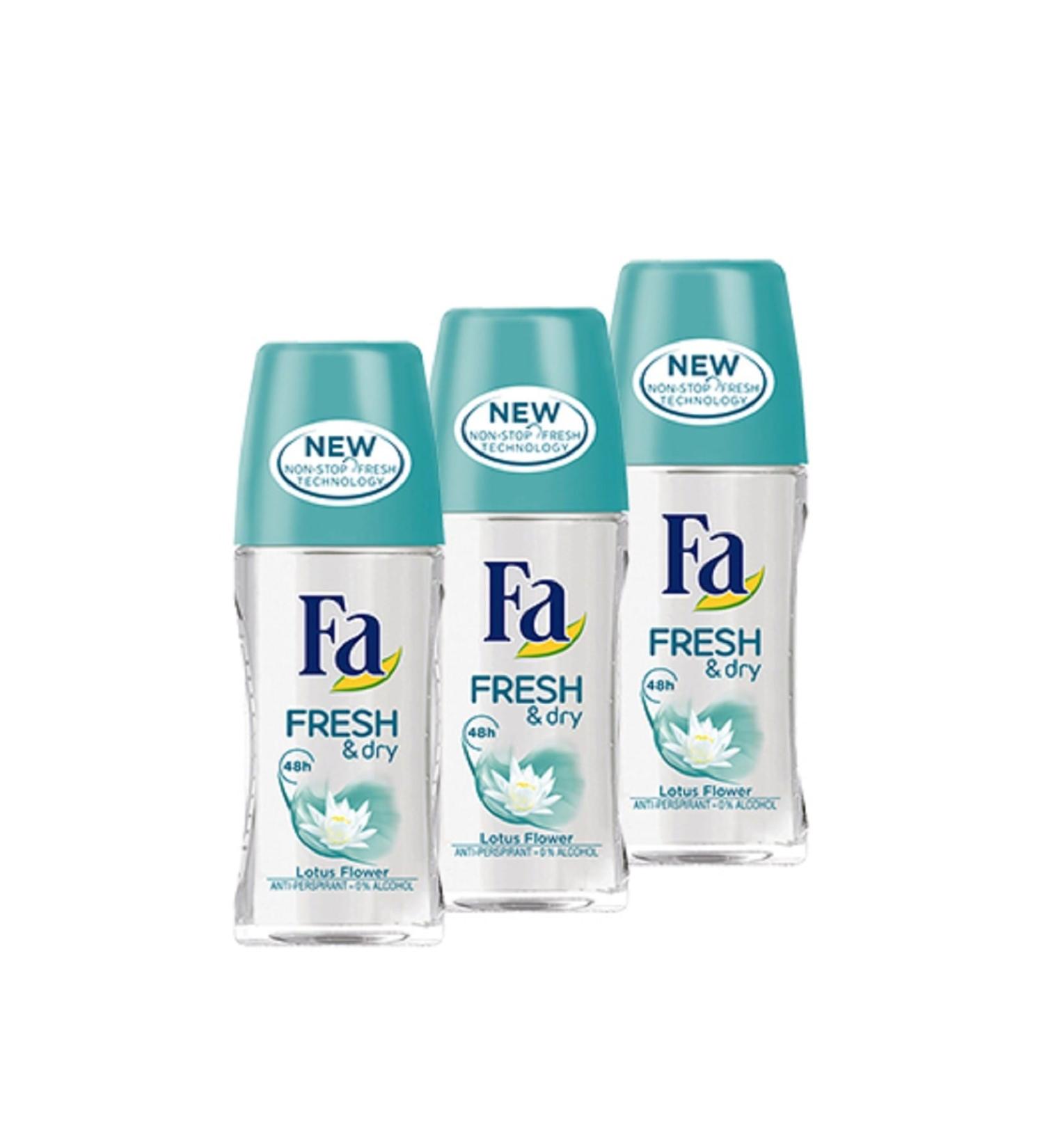 Fa Fresh Dry Lotus Roll-on 50 ml