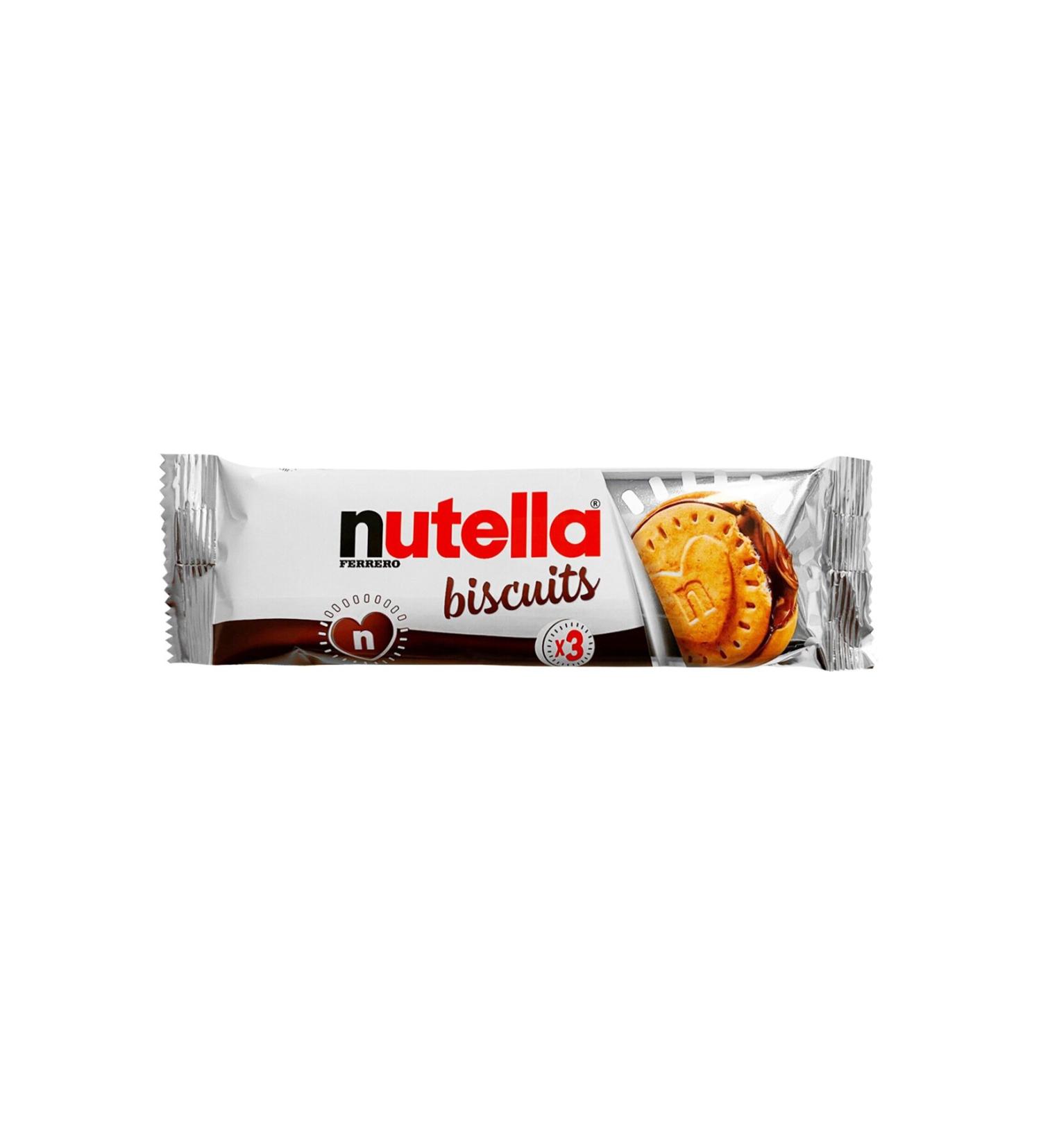 Ferrero Nutella Biscuits Hazelnut Cream Filling 41.4 G