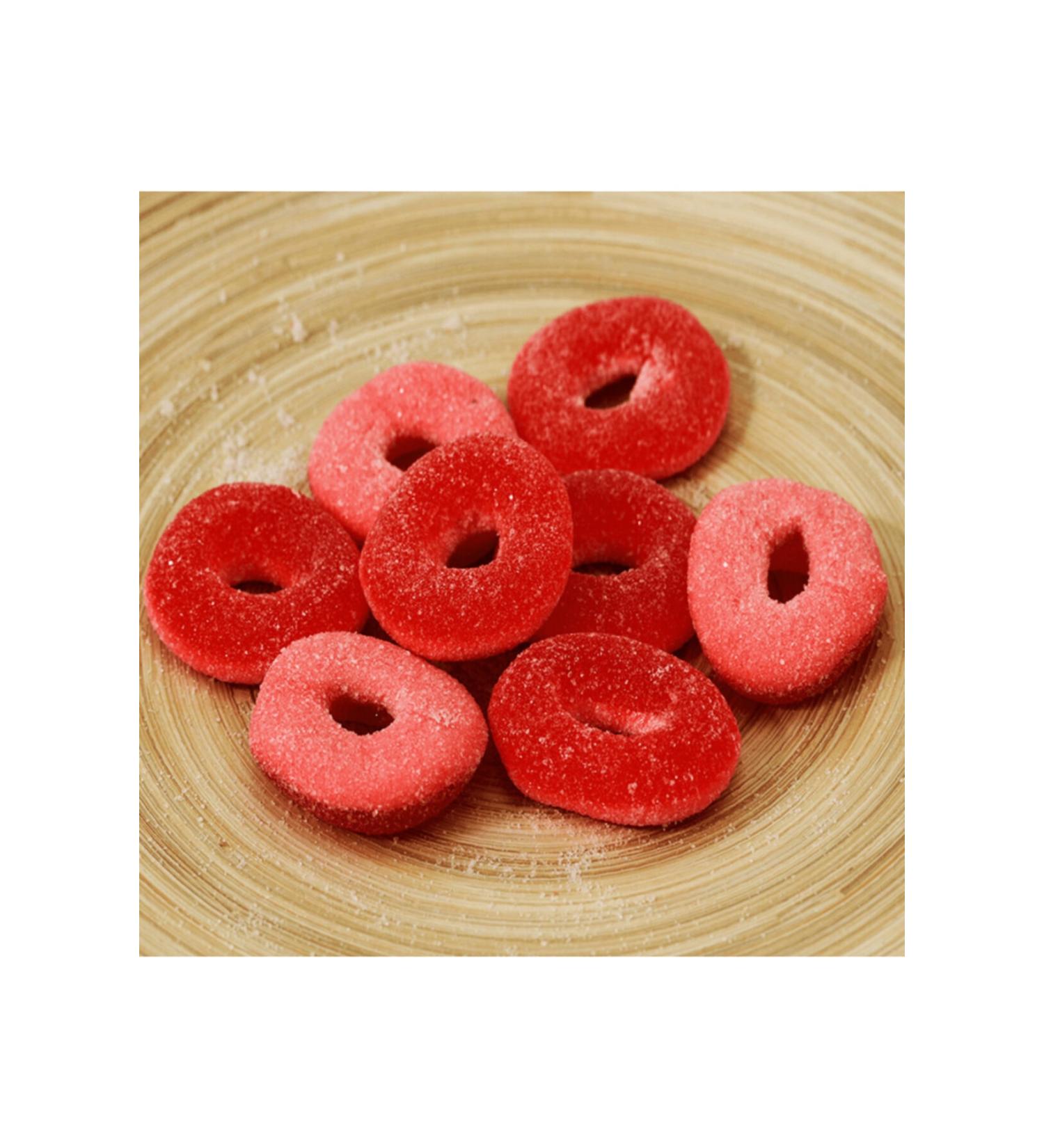 Haribo Strawberry Rings 1kg