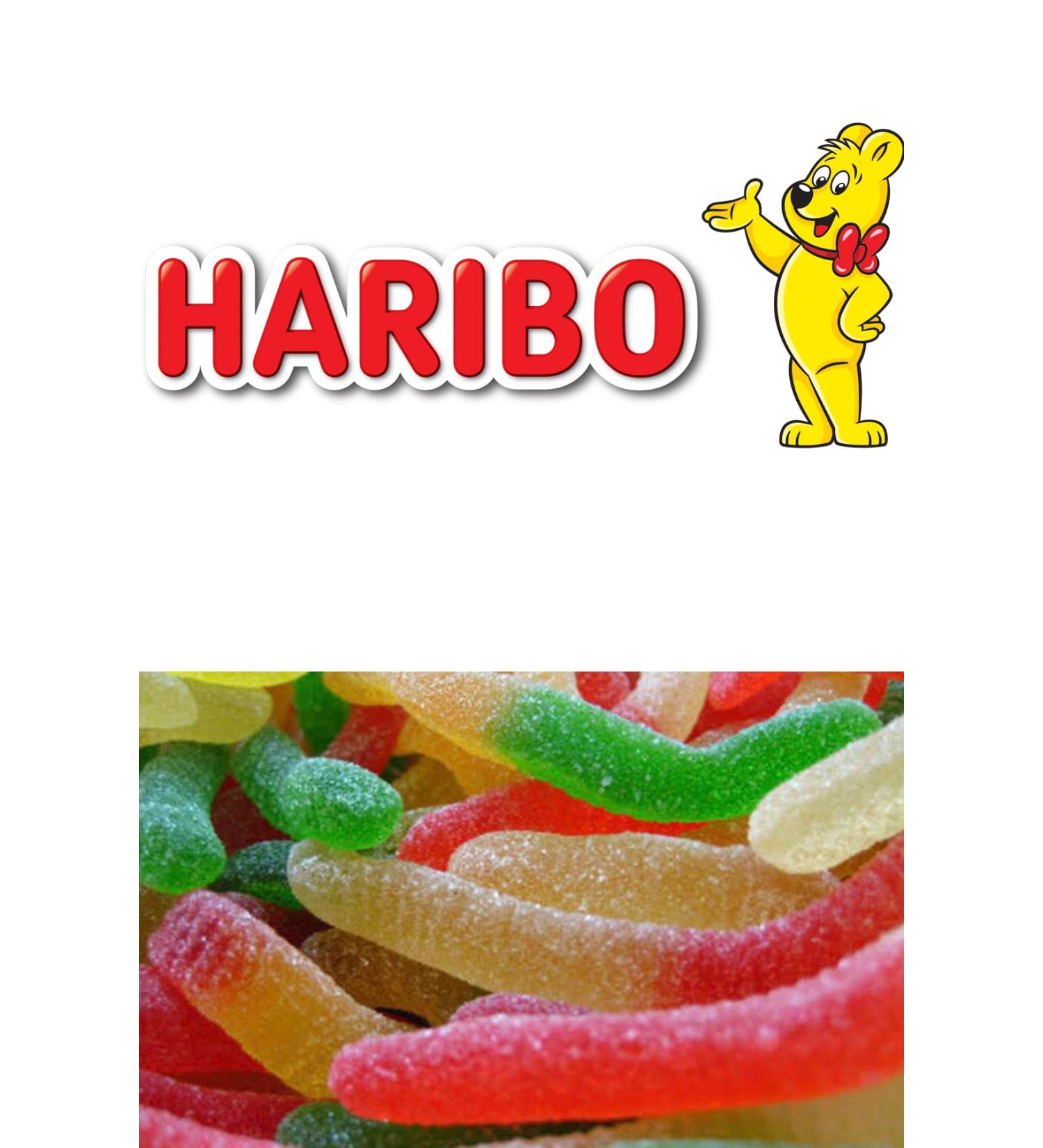 Haribo Worm 1 Kg. Jelly Beans - Buy Online on GoSupps.com