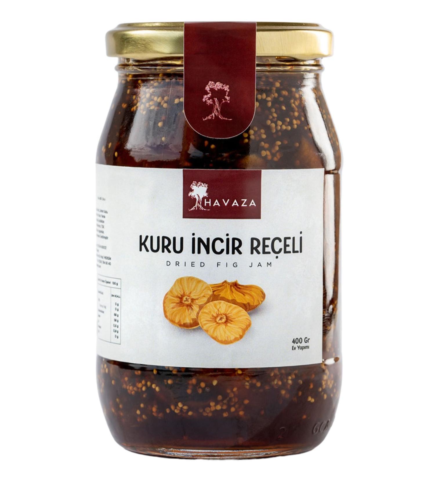 Havaza Dried Fig Jam 400 Gr.(Homemade)
