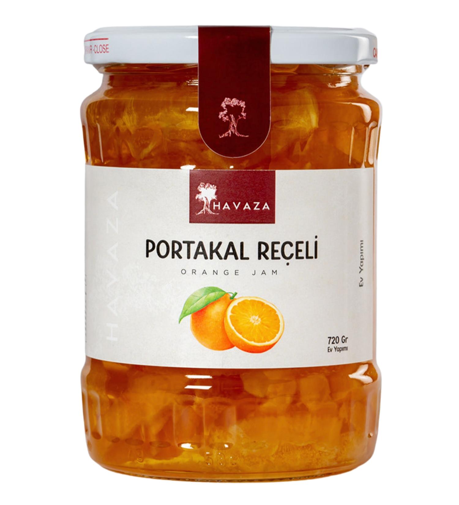 Havaza Orange Jam - 720 Gr. (HOME MADE TRADITIONAL)