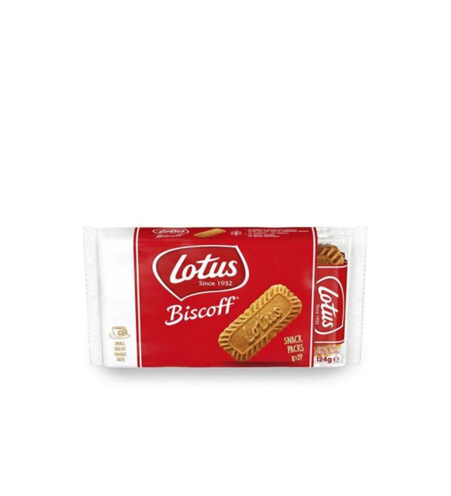 Lotus Biscoff Snack Biscuit 124 g