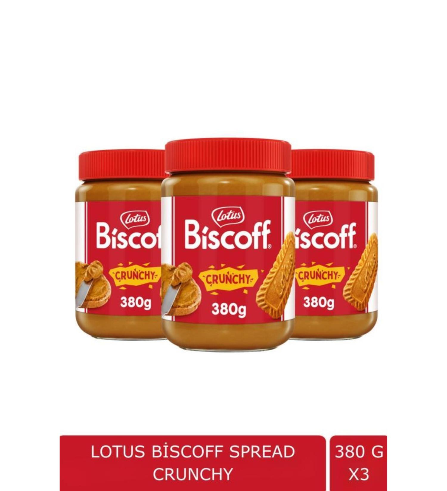 Lotus Biscoff Sprad Crunchy 380 GX 3 - Buy Online on GoSupps.com