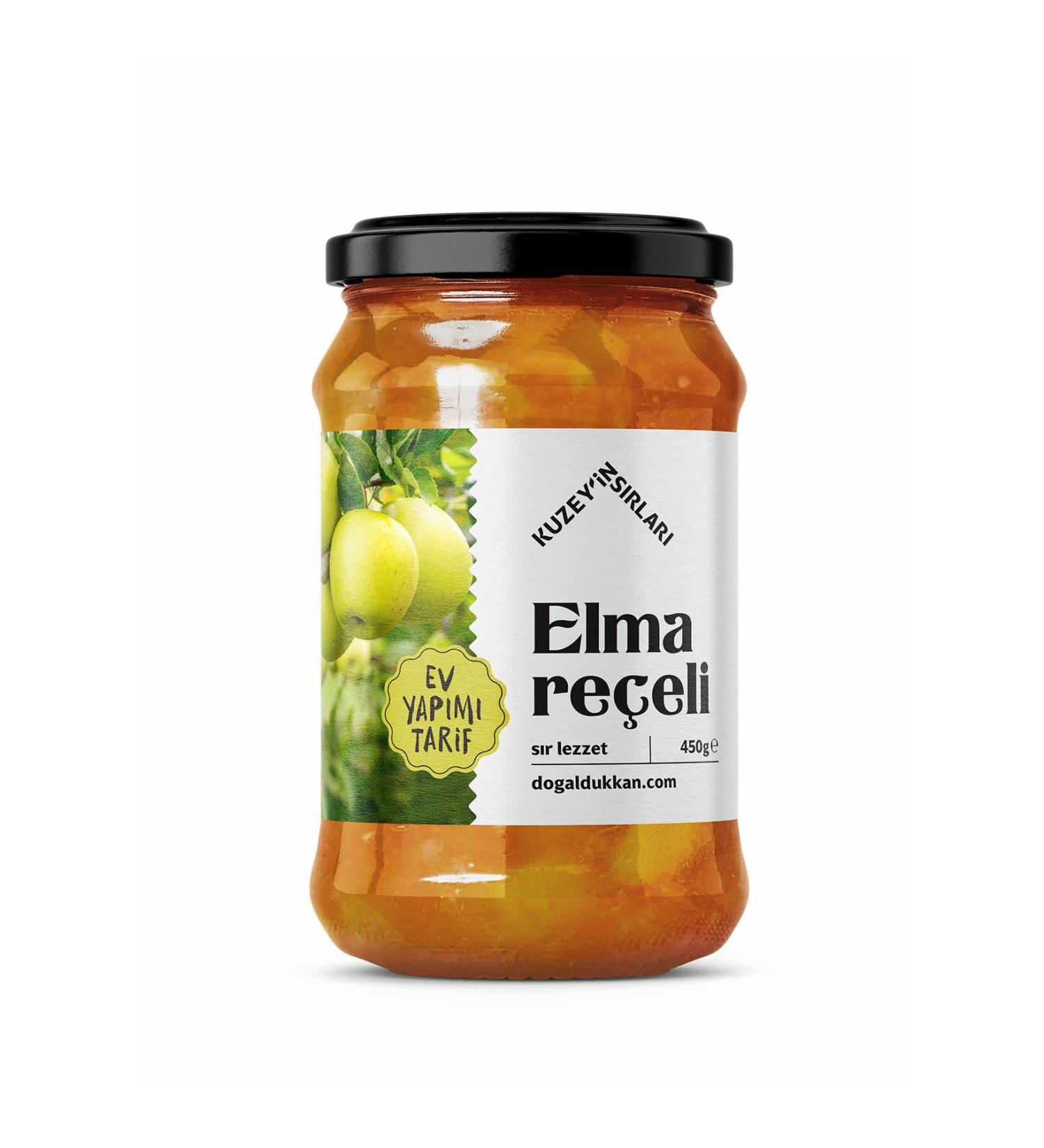 NATURAL DUKKAN Natural Apple Jam (450 GR)