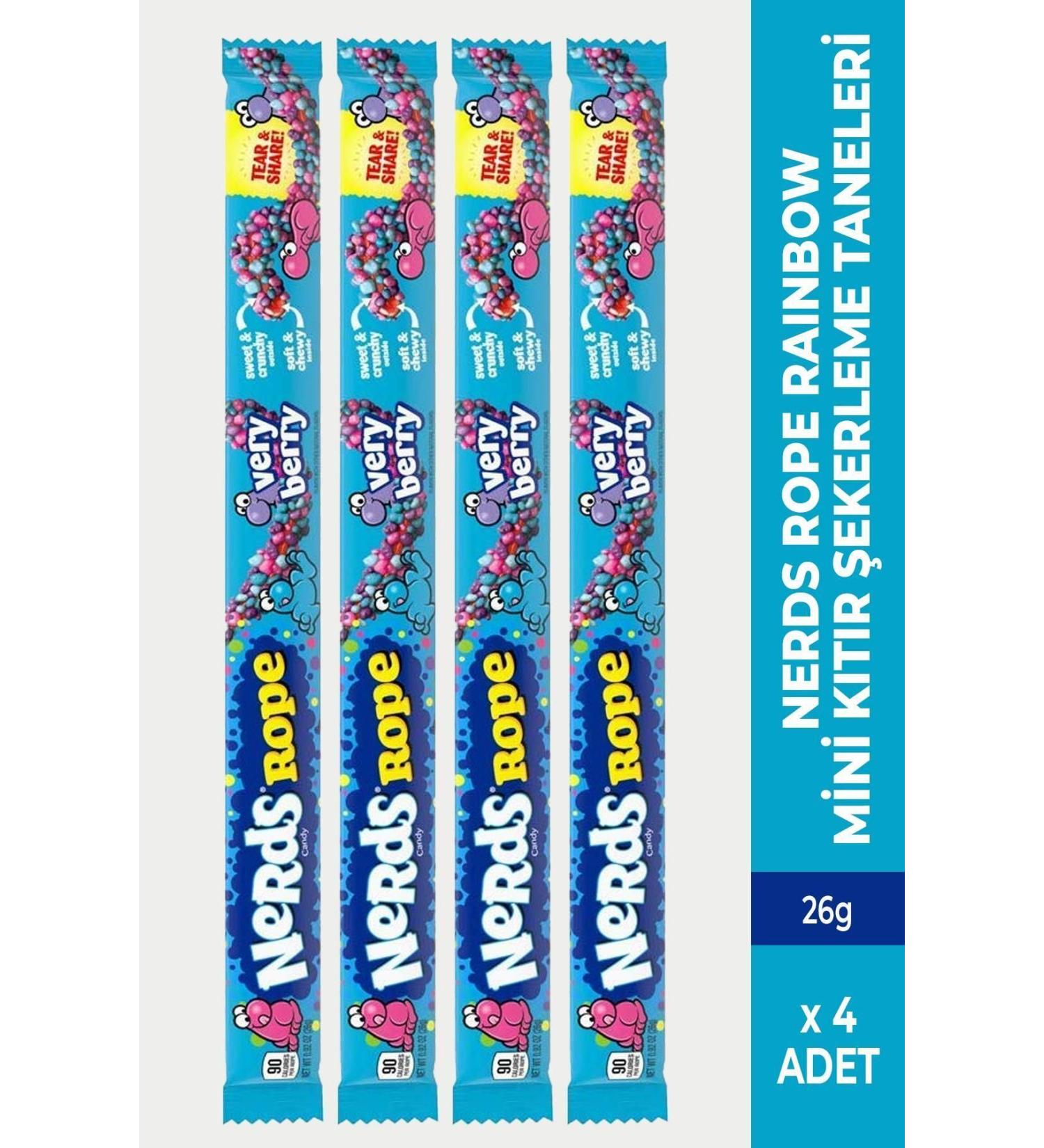 Nerds Rope Very Berry 4x26GR