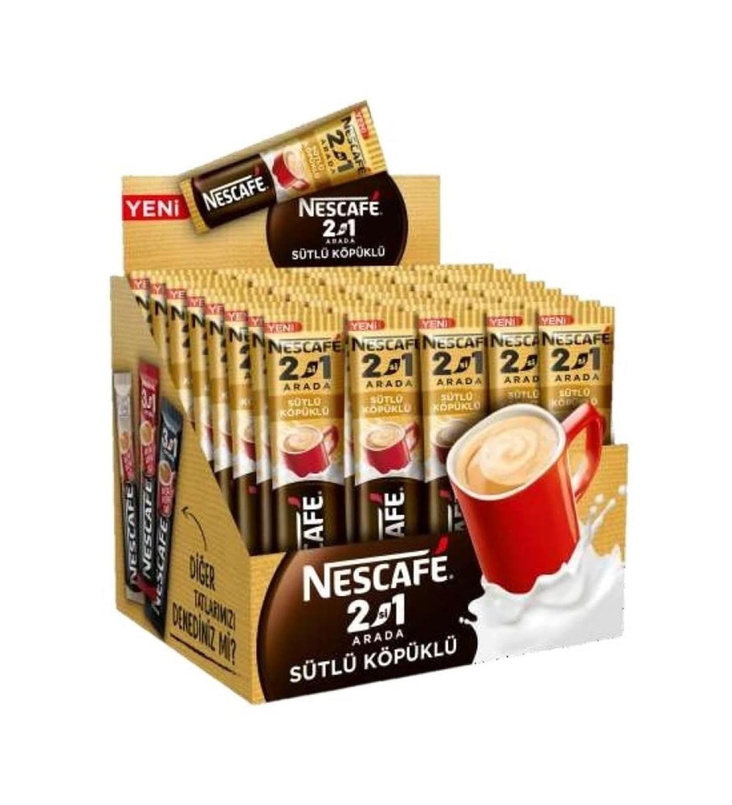 Nescafe 2in1 Milk Foam 10 Gr 48 Piece Package - Buy Online on GoSupps.com