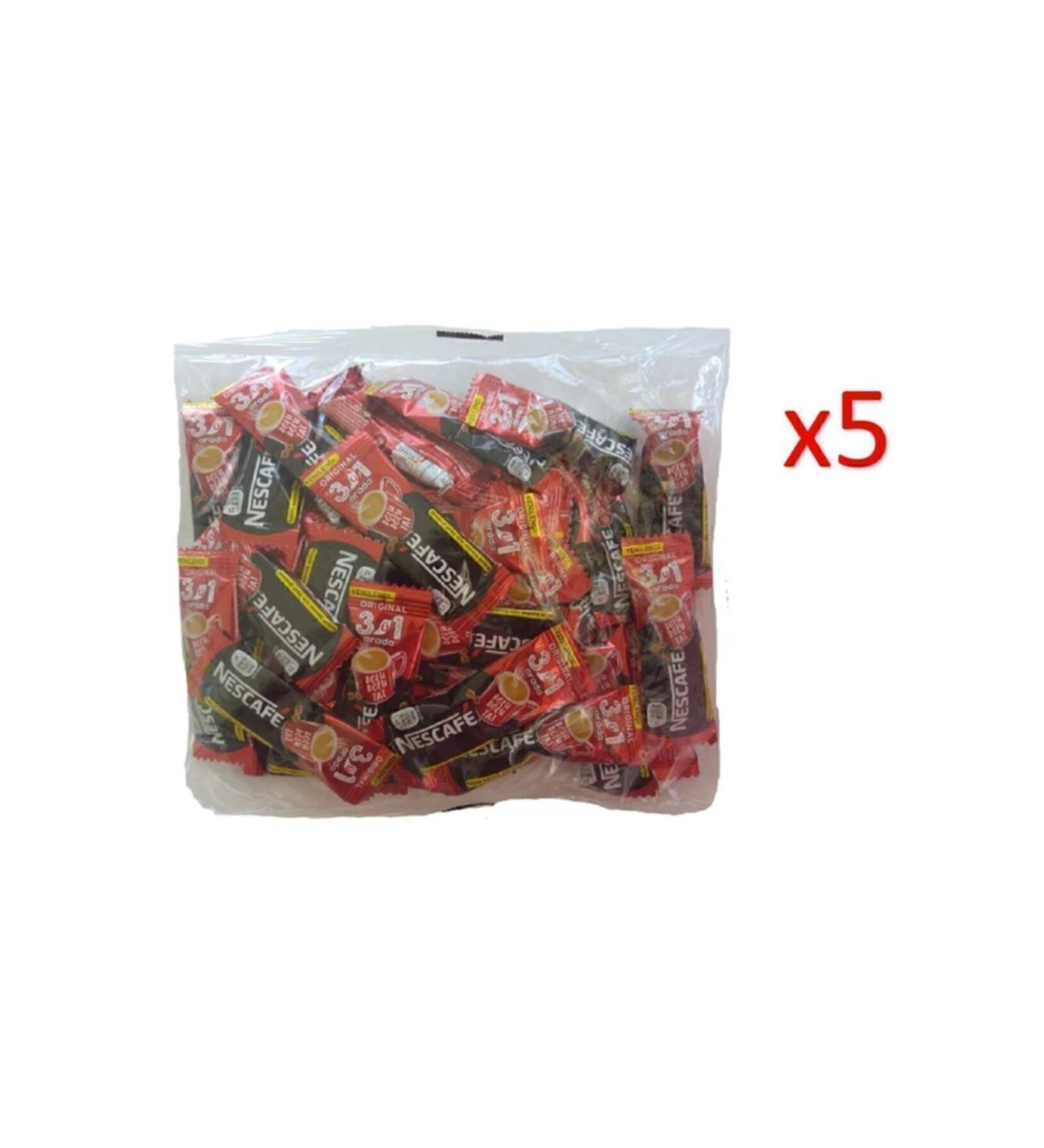 Nescafe 3in1 Small 9gr Bus Treats 40 Pack X 5 Pieces