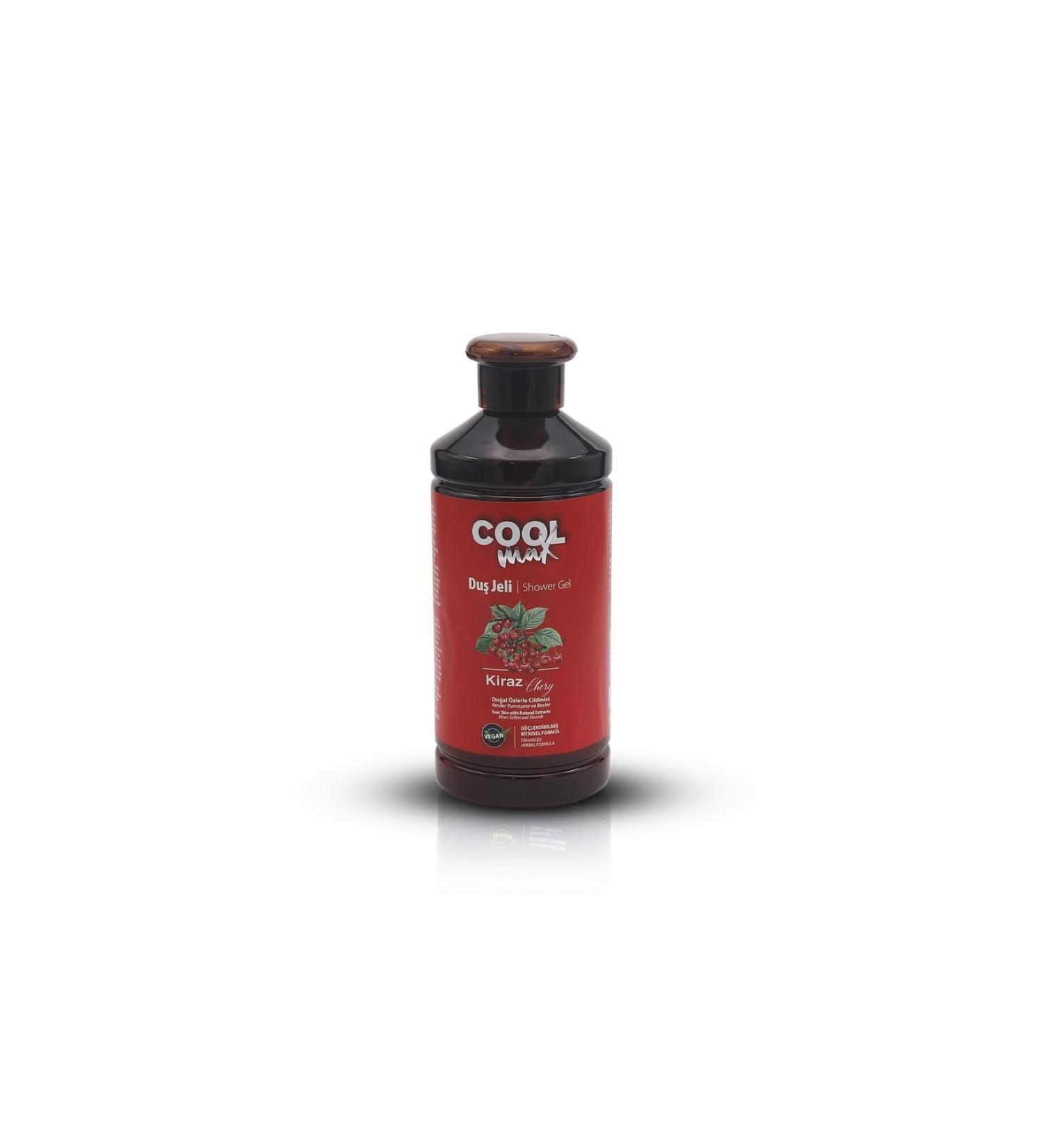 COOLMAX Cool Max Vegan 400 Ml Shower Gel Cherry 2 Pieces