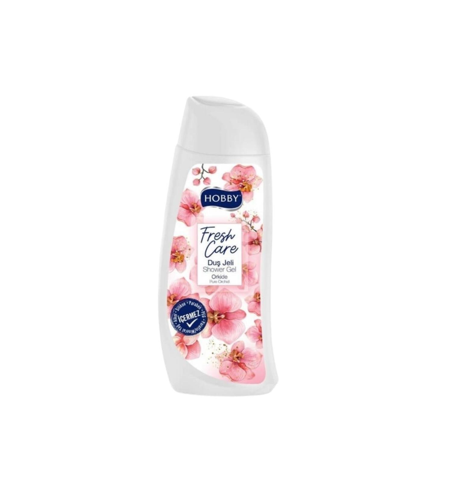 Hobby Fresh Care Orchid Shower Gel 500ml X 3 Pieces
