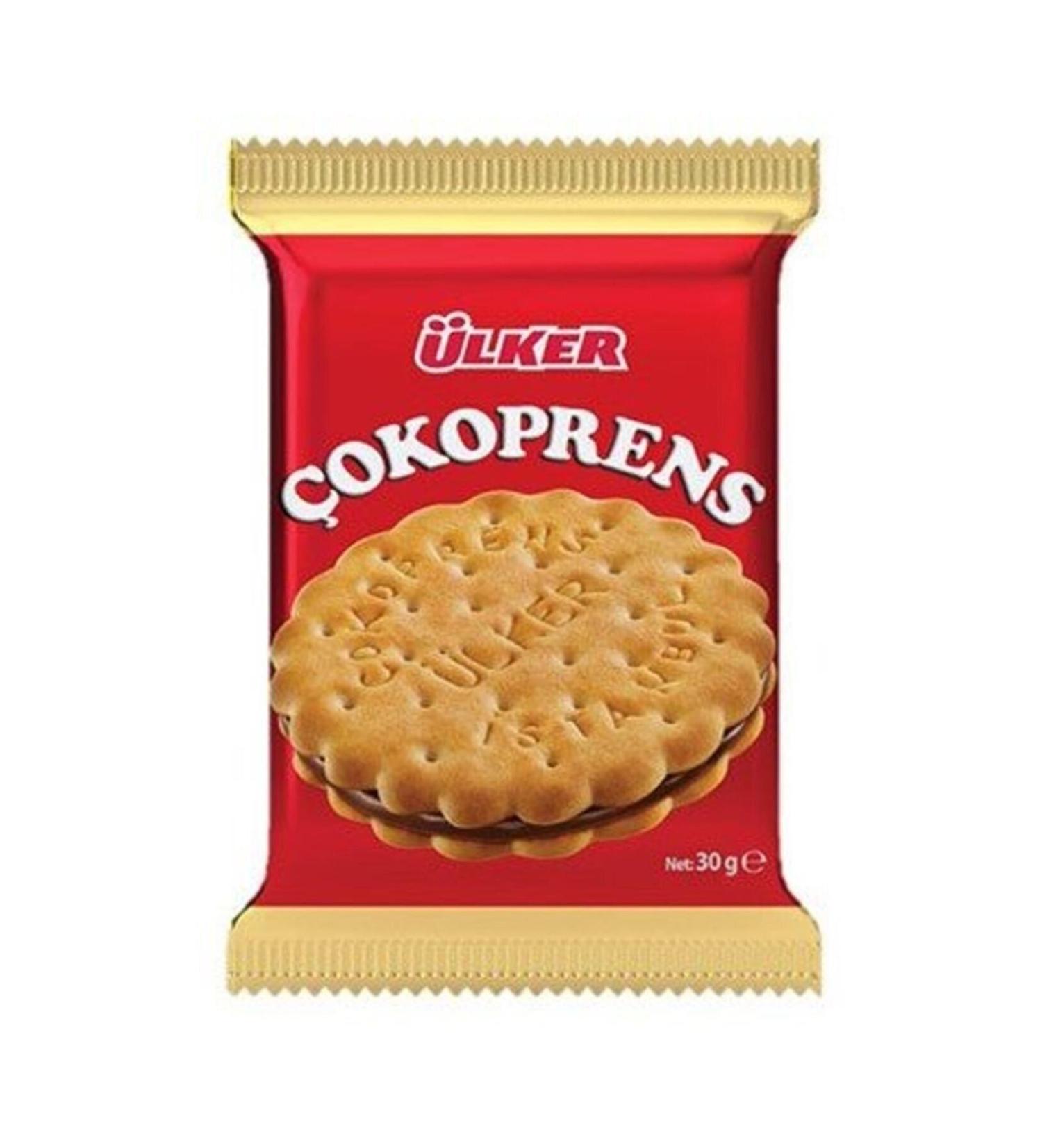 Ulker Cokoprens Single Biscuit 24 Pieces
