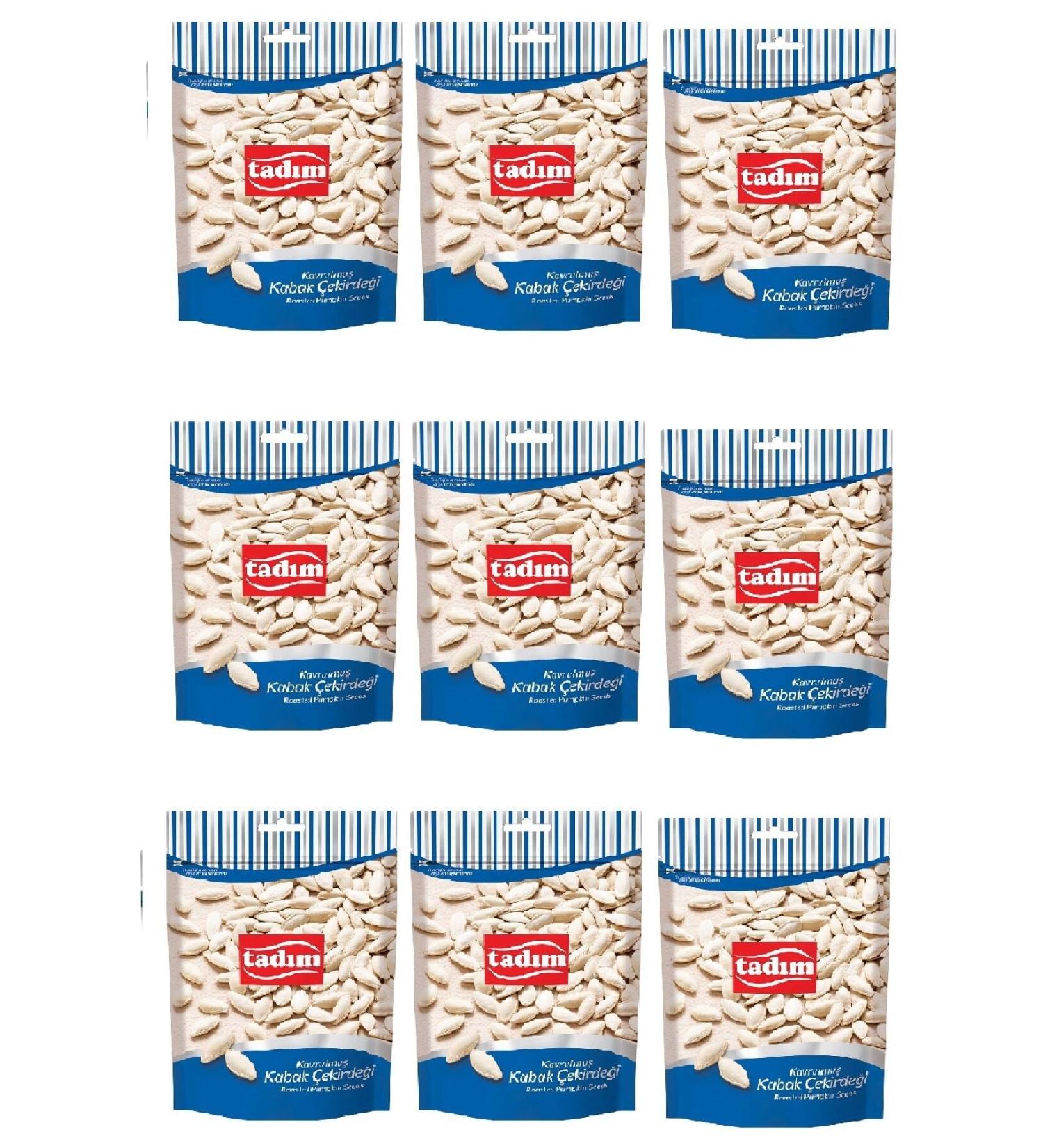 Tad m Unsalted Pumpkin Seeds 80 Gr X 9 Pieces