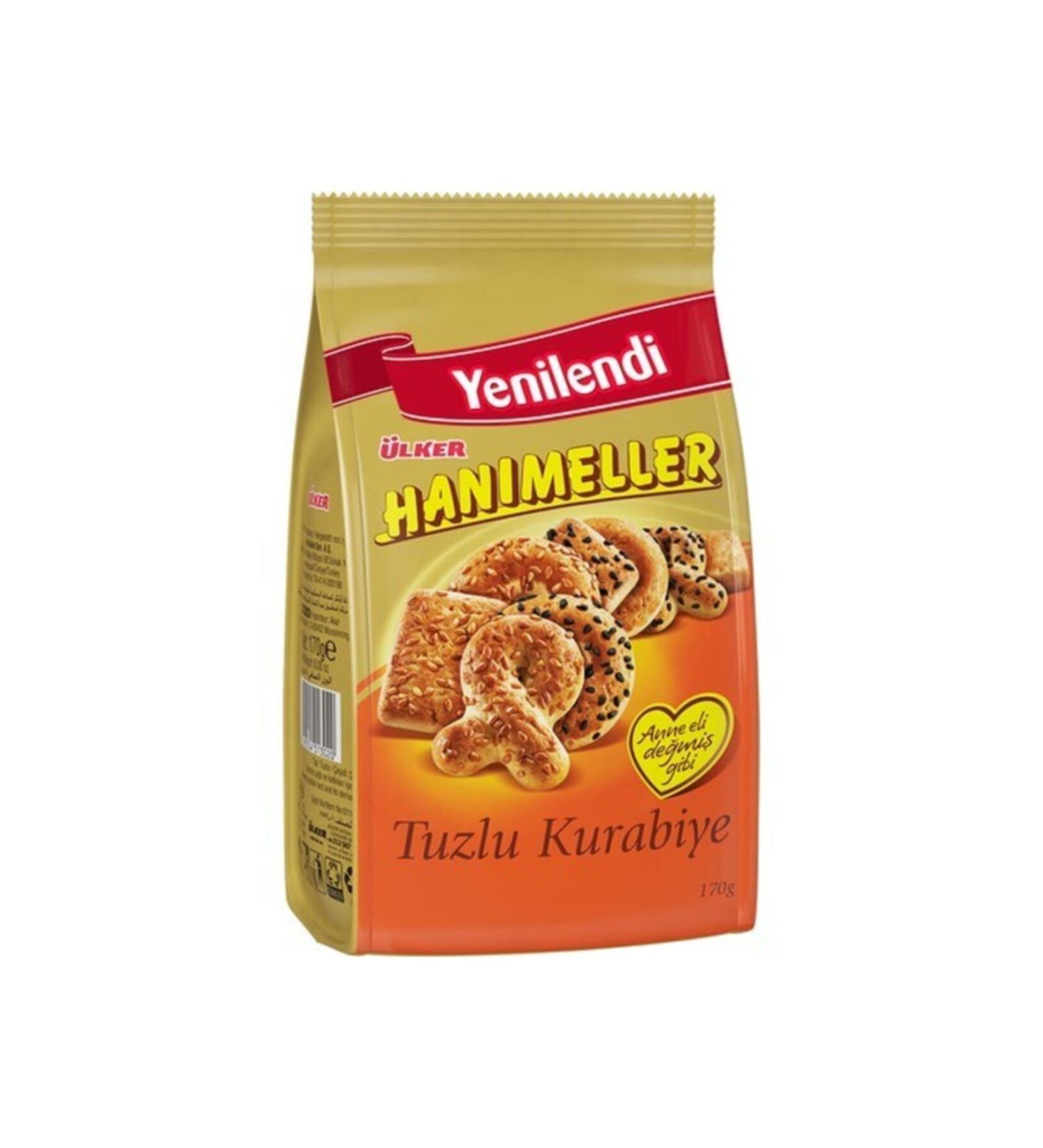 Ulker Hanimeller Salty Cookies 150gr X 12 Pieces