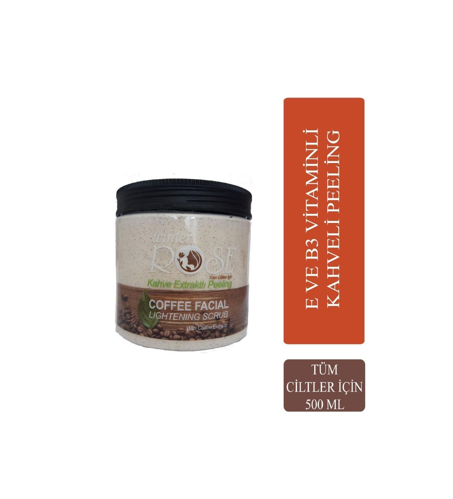 WINTER ROSE Coffee Facial Lightening Scrub / Coffee Essence Peeling 500 gr