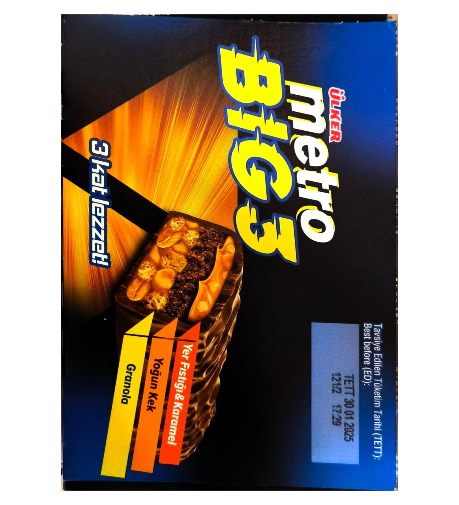 lker Whole Peanut Caramel and Rice Crispy Cake Metro Large 45 Grams x18 Pieces (Total 810 Grams)