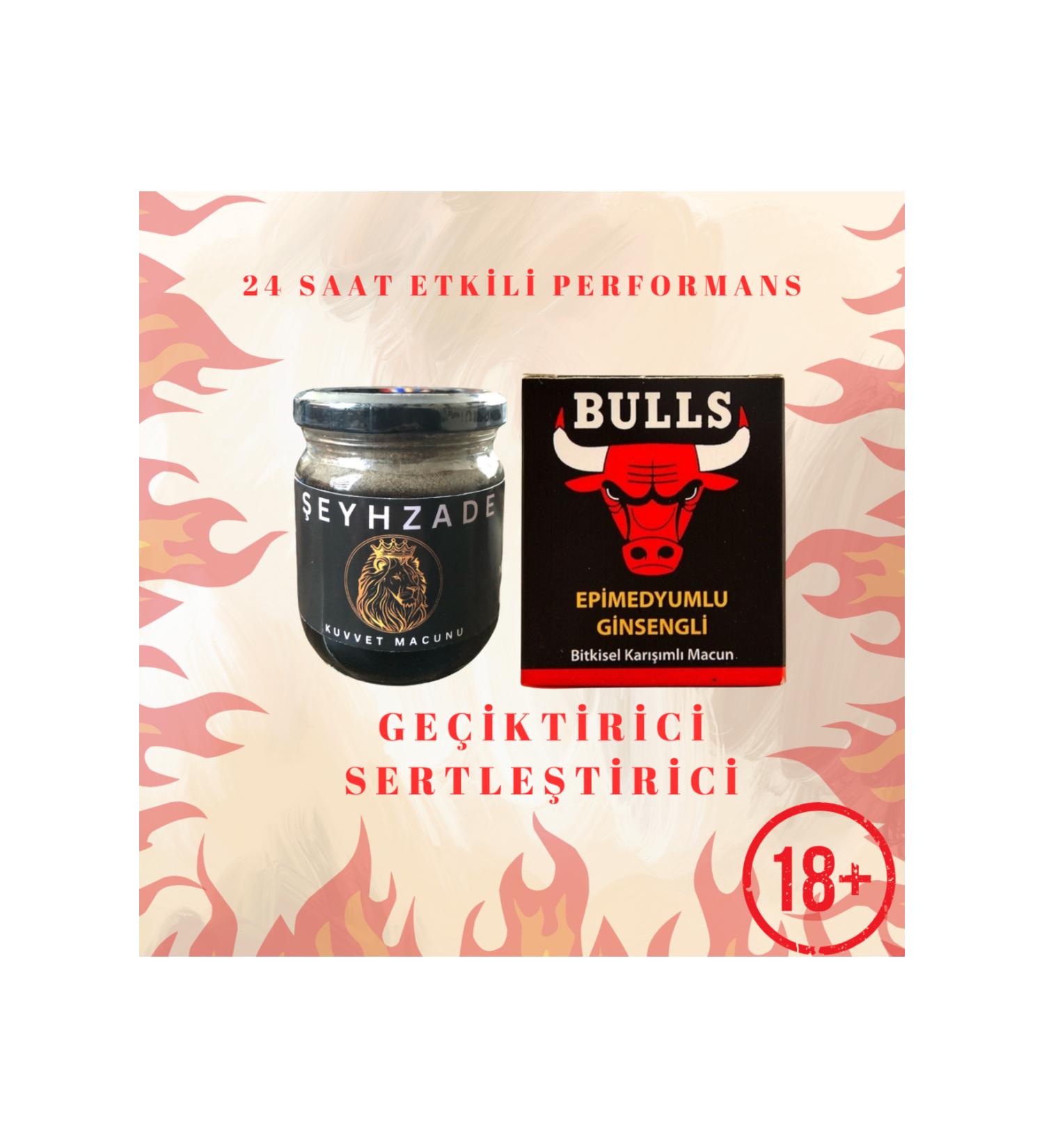 ERKEX N EYHZADE + BULLS HERBAL MIXED PASTE - ULTRA ADVANTAGEOUS SET