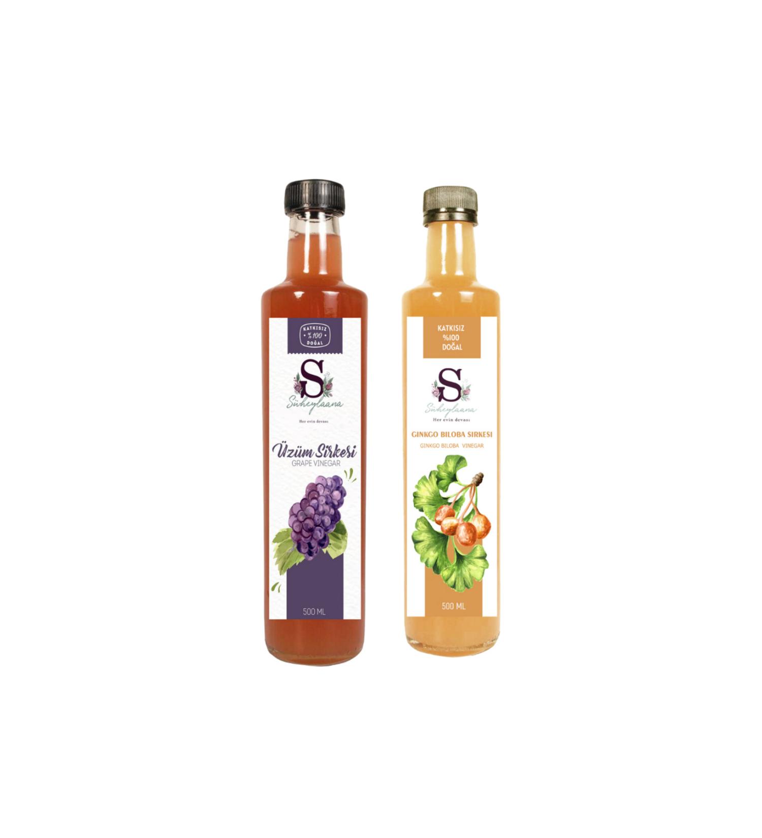 S heylaana Natural Artichoke Vinegar 500 Ml - Natural Eucalyptus Leaf Vinegar 1000 Ml