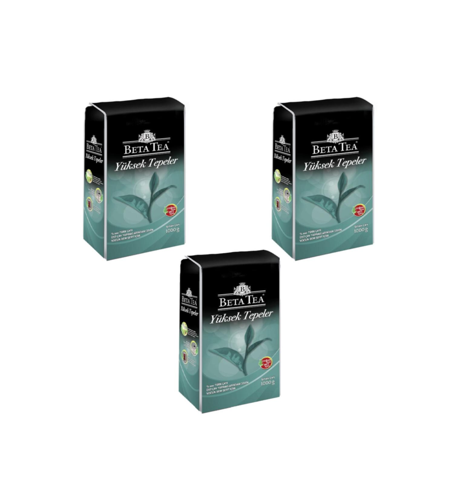Beta Tea Beta High Hills Bulk Tea 1 Kg X 3 Pieces