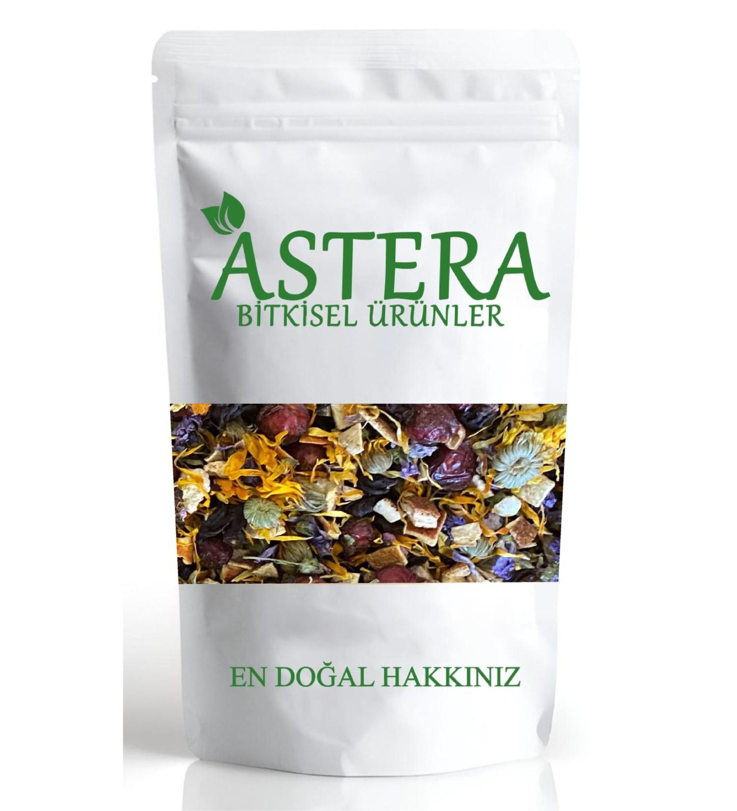ASTERA 250 Gr Dried Pomegranate Flower (Dried Pomegranate Rose)