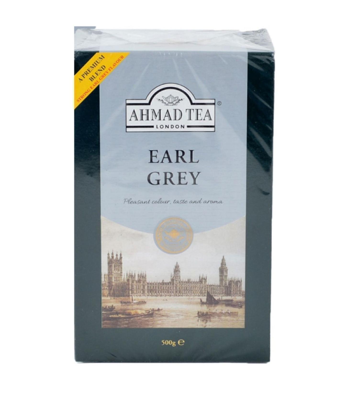 Ahmad Tea Earl Grey (BERGAMOT FLAVORED) 500 grams Loose Tea (ORIGINAL STRIPED)