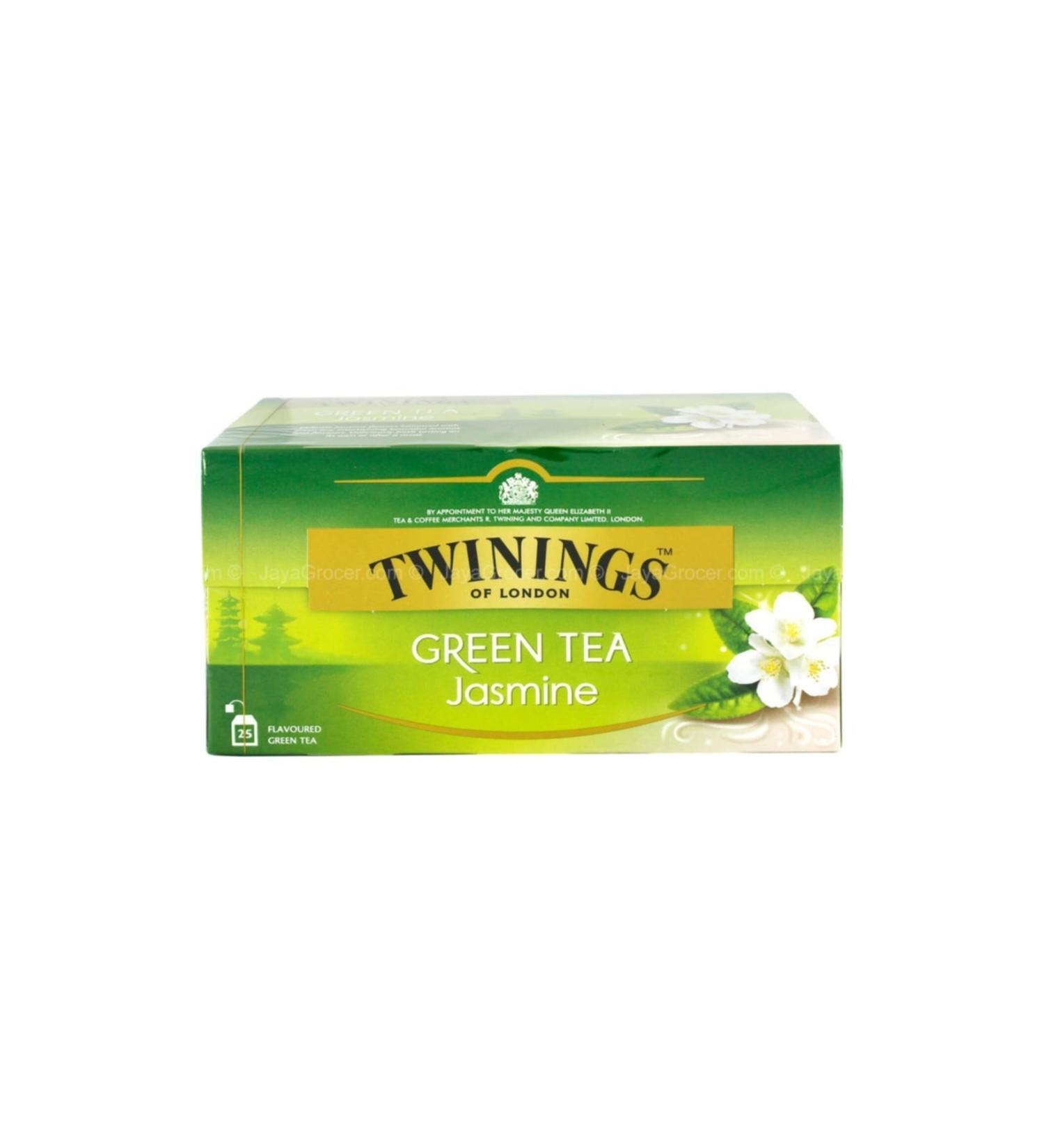 Twinings Twings Of London Green Tea Jasmine 25-pack Glass