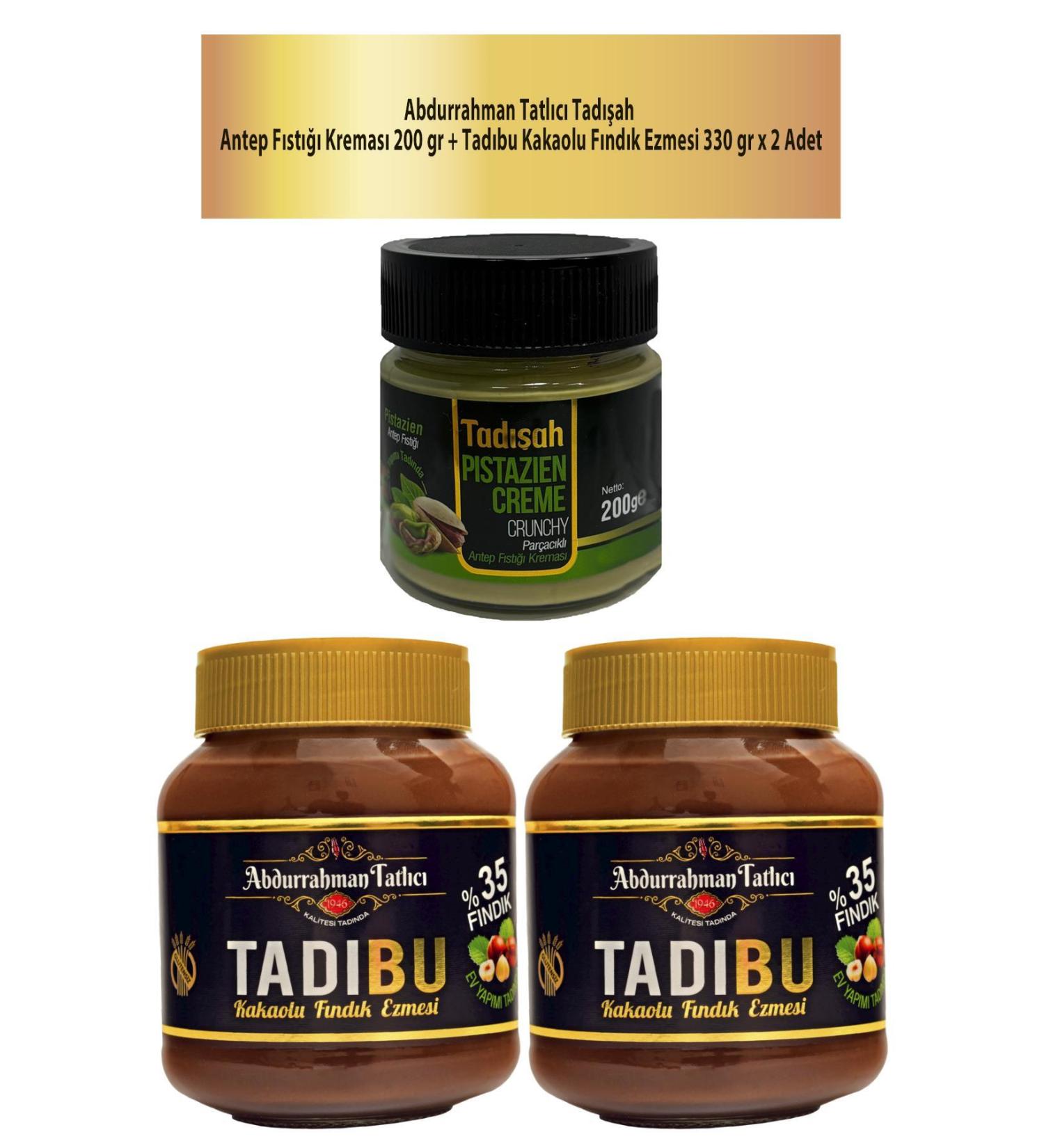 Abdurrahman Tatl c Abdurrahman Tatl c Tad bu 330 gr + avu o lu Sesame Tahini Cream 330 gr