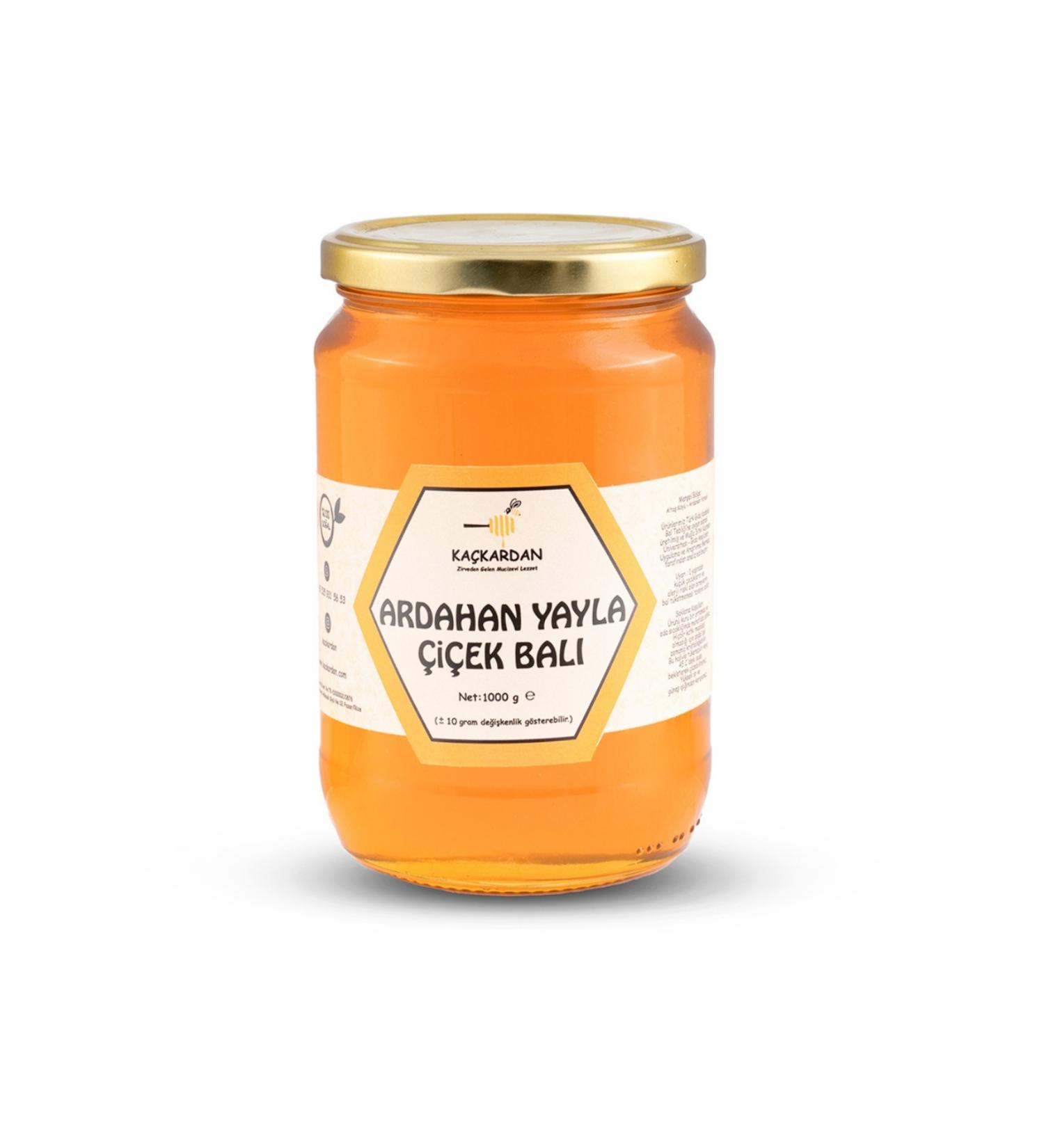 KACKAR Topuy Organic Yayla Flower Honey 480gr