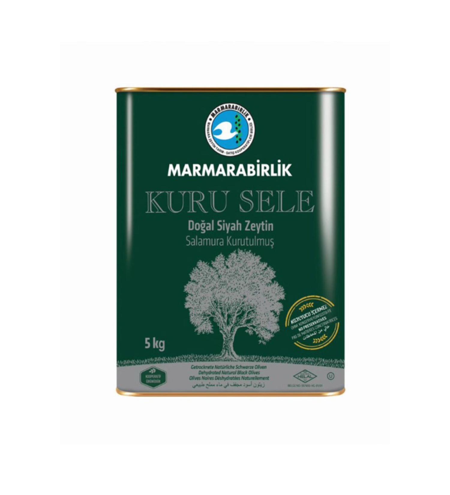 Marmarabirlik Marmara Birlik Olive Dry Basket (321-350-xs) Tin 5 Kg