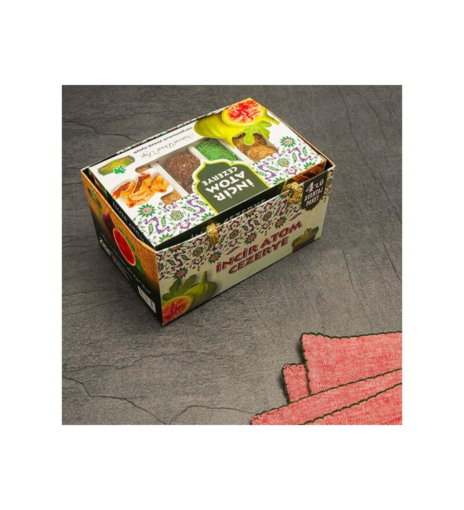 Ravza Date Kibarzade Bag Fig Atom Cezerye 500 Gr