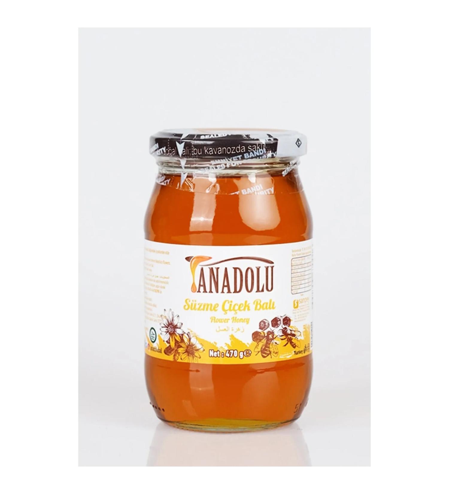 Anatolia Anadolubal Extracted Flower Honey 470 Gr.