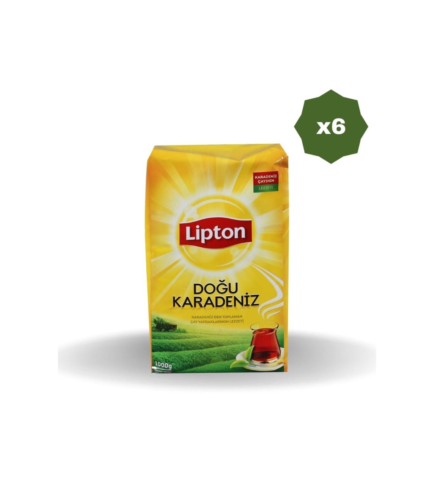 Dogus LIPTON EASTERN BLACK SEA TEA 1 KG X 6 PIECES