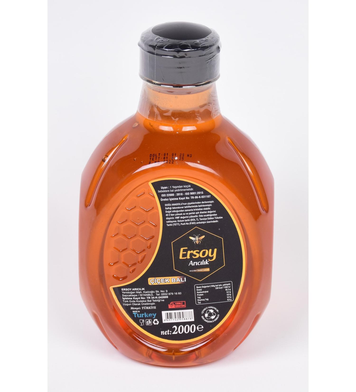 Ersoy Beekeeping Pure Flower Honey 2 Kg